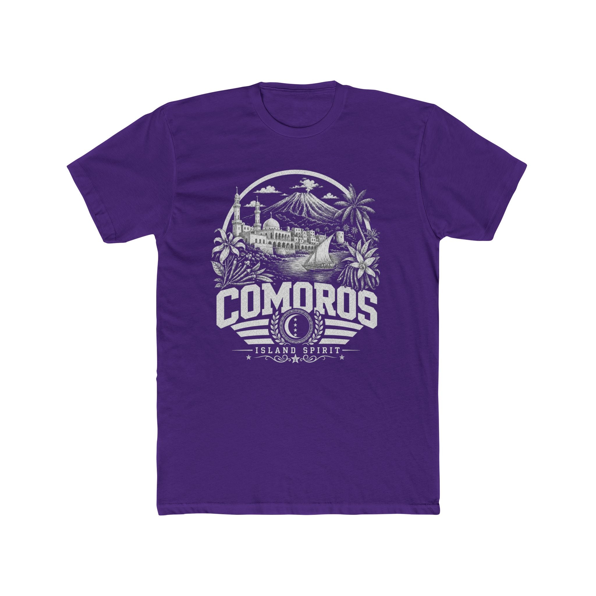 Camiseta Masculina Comoros Island Spirit
