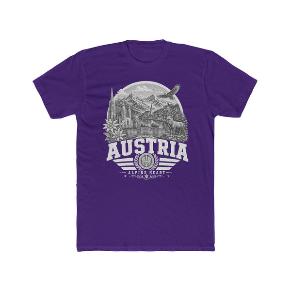 Austria Alpine Heart Men's Tee