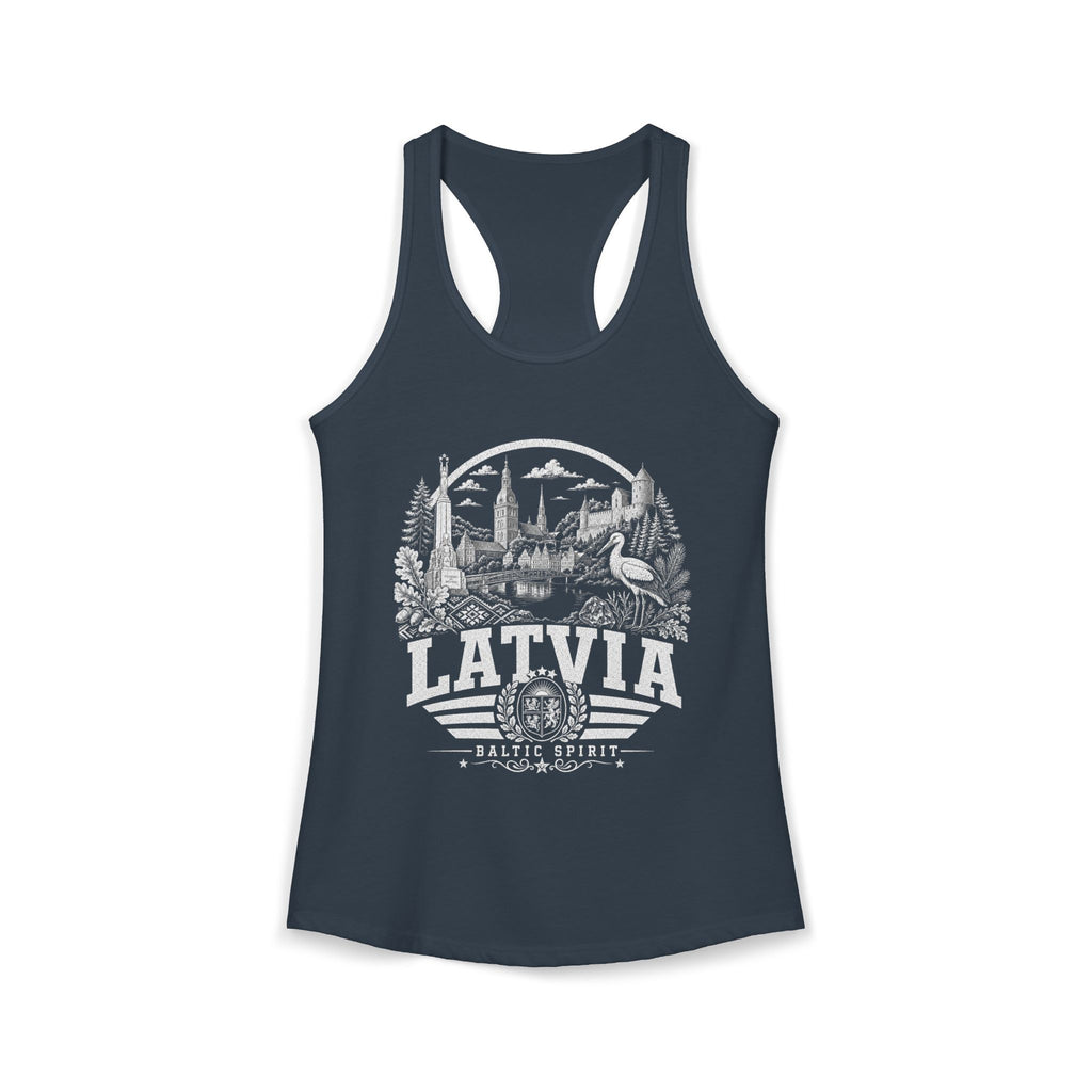 Latvia Baltic Spirit Women's Tank Top