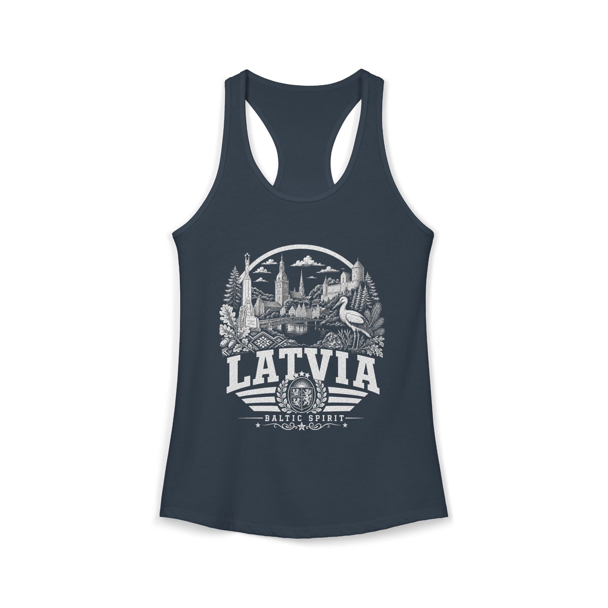 Latvia Baltic Spirit Women's Tank Top