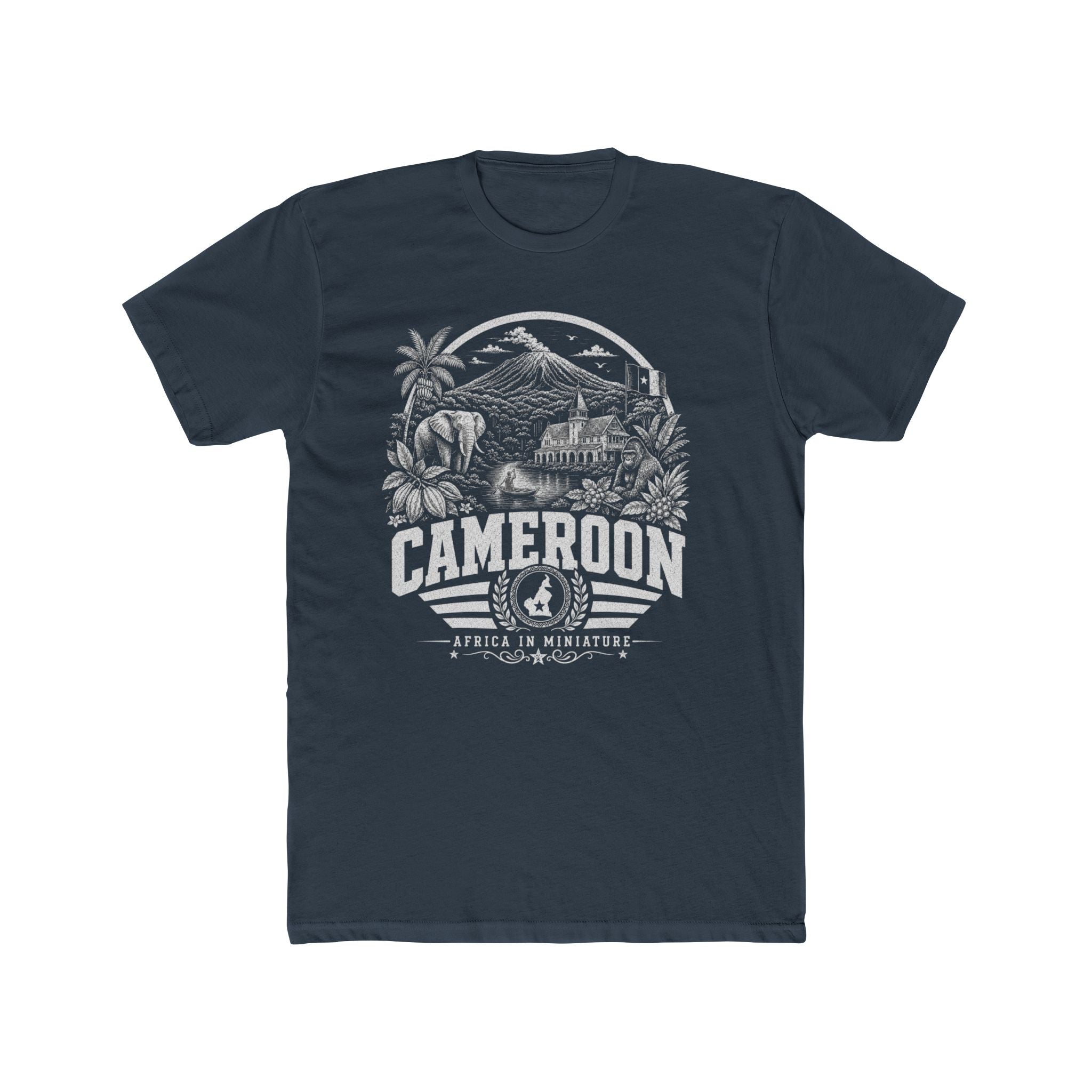 Cameroon Africa in Miniature Men's Tee
