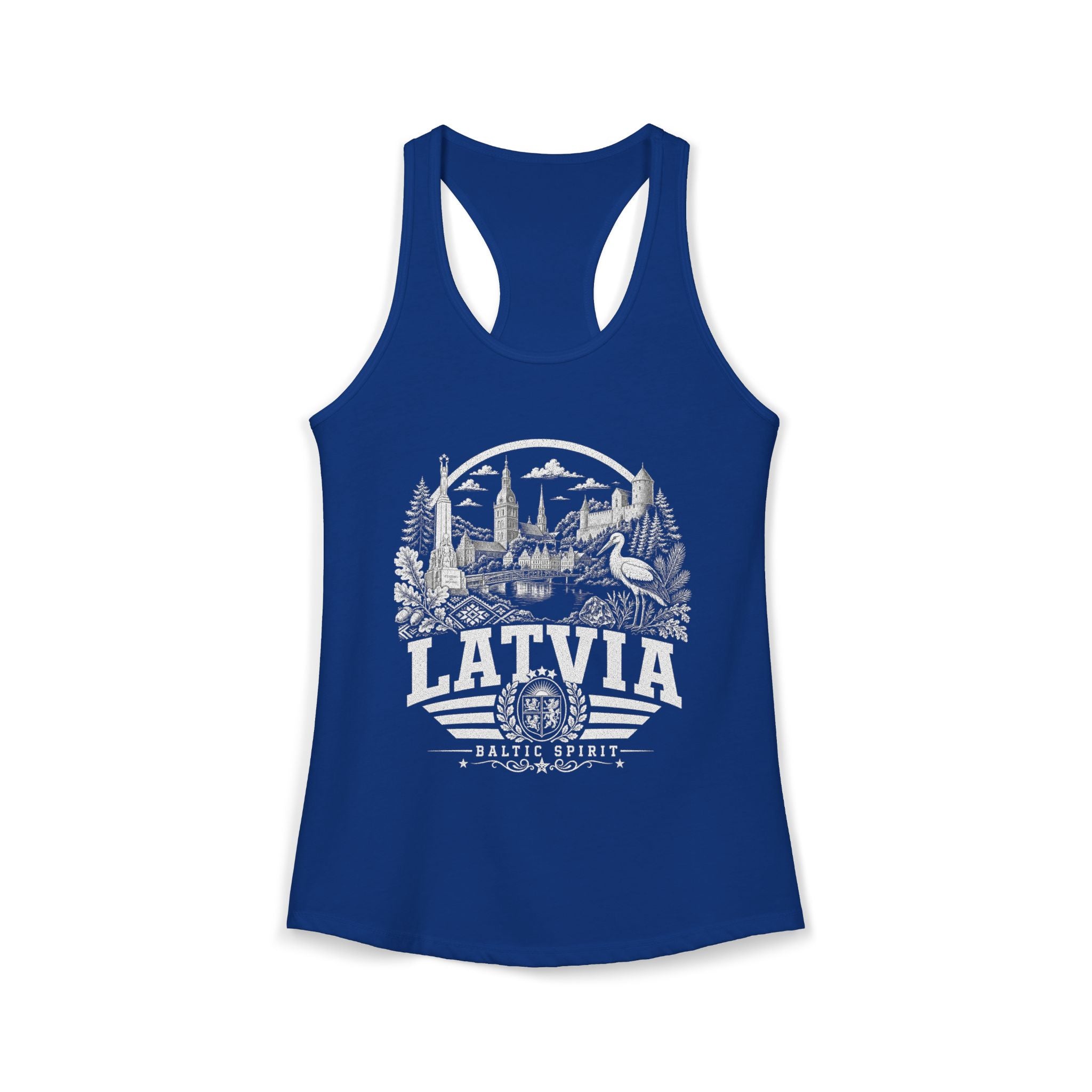 Latvia Baltic Spirit Women's Tank Top