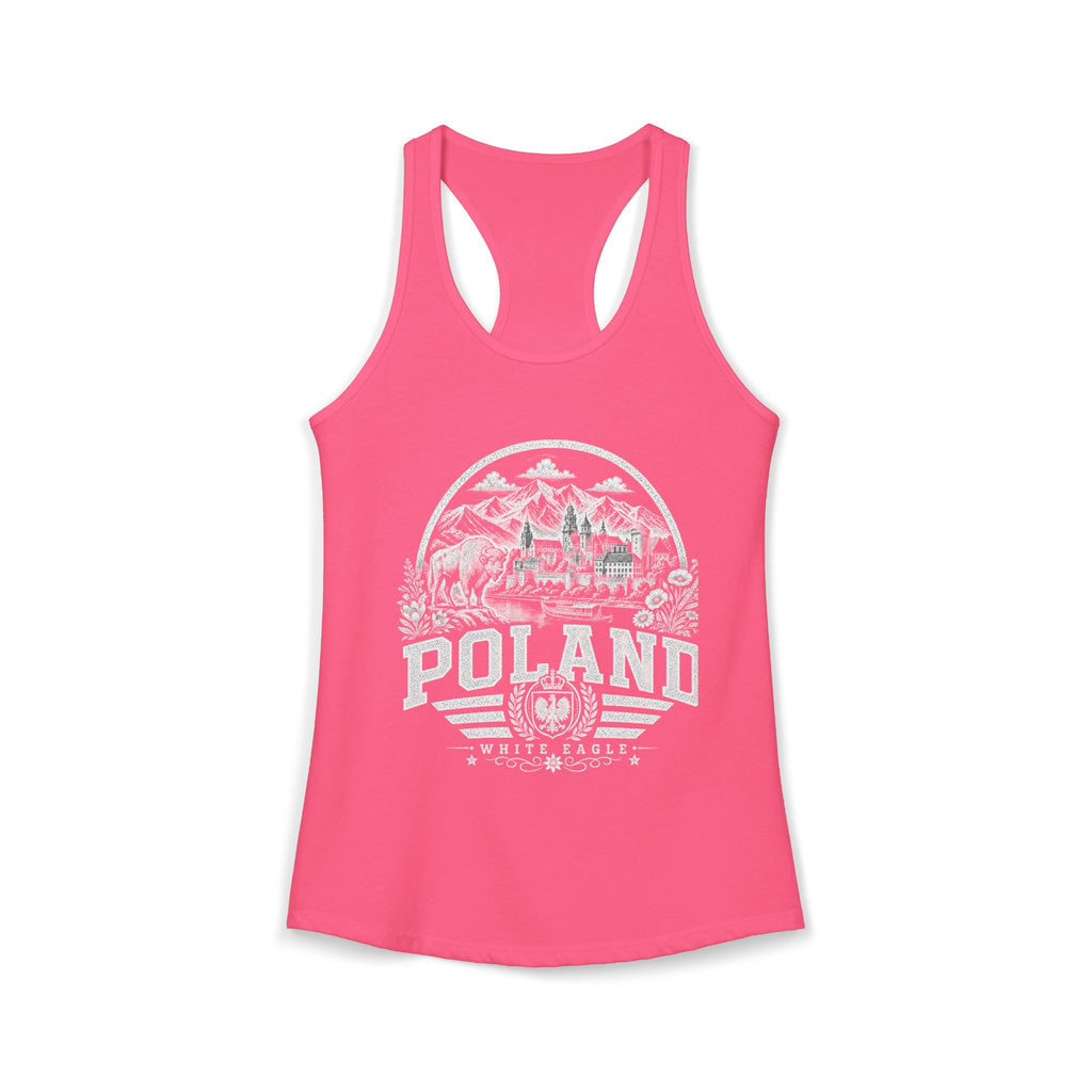 Poland White Eagle Women's Tank Top