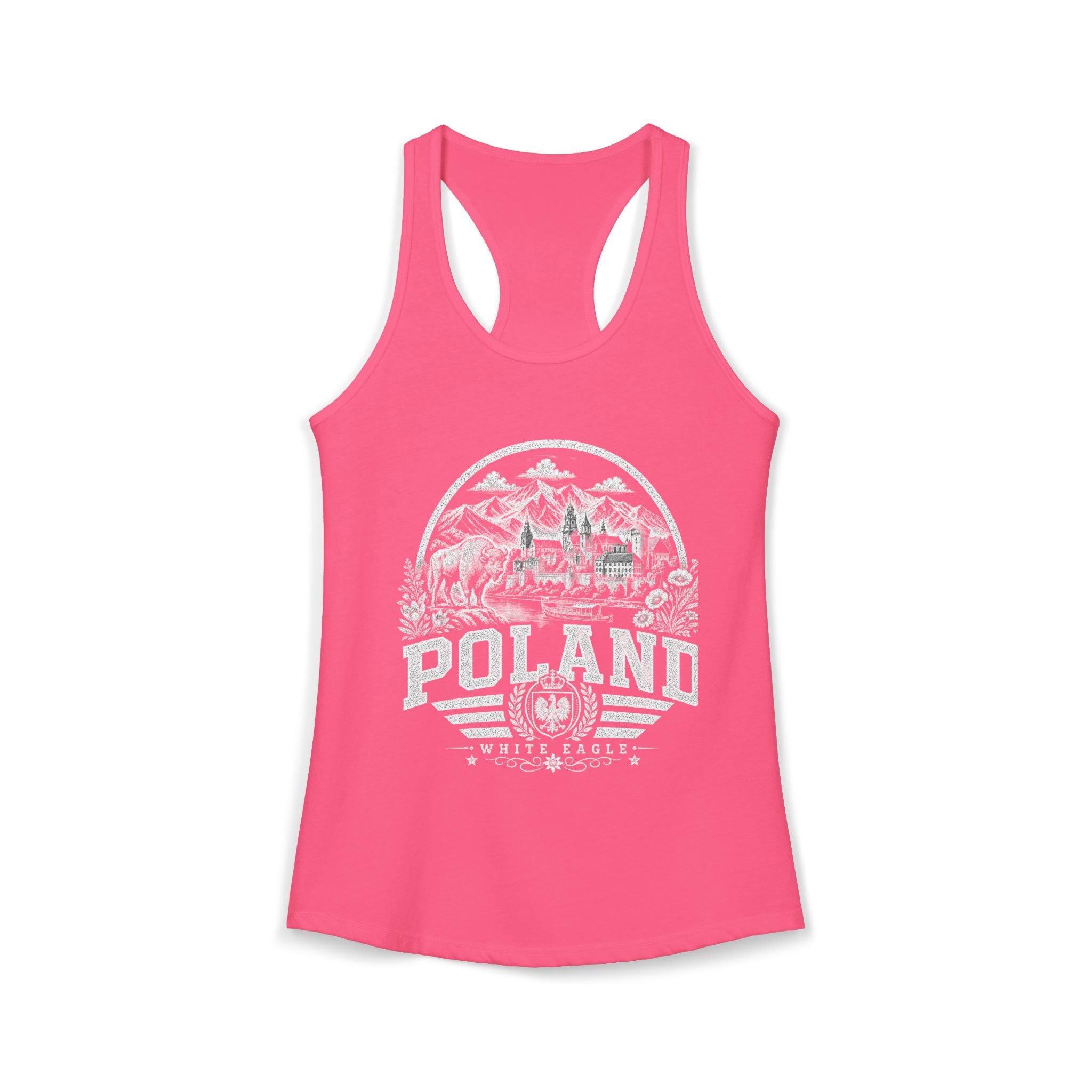 Poland White Eagle Women's Tank Top