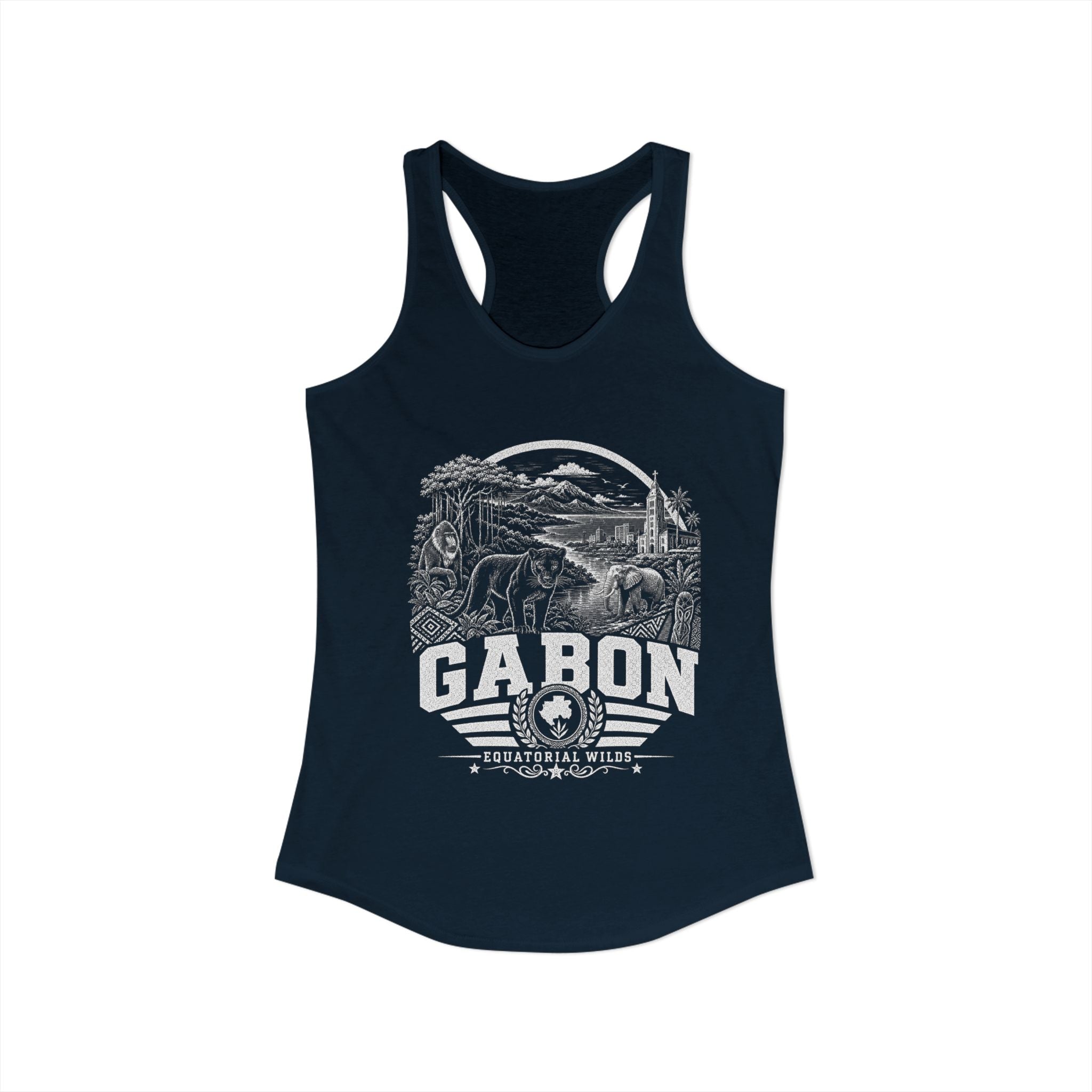 Gabon Equatorial Wilds Women's Tank Top