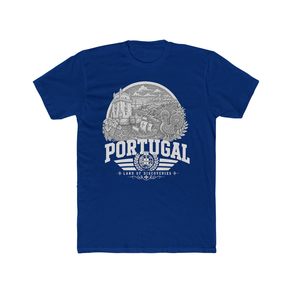 Portugal vintage landmarks men's tee — iconic landmark design | Nameshi Destinations (view 11)