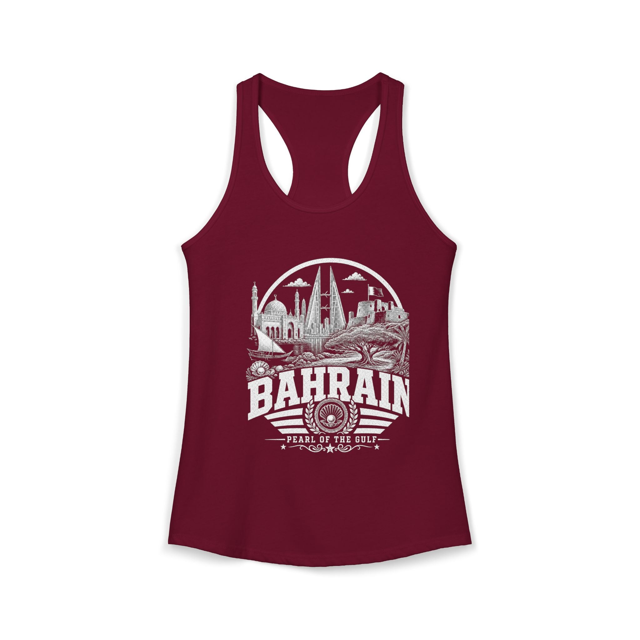 Bahrain Pearl of the Gulf Women's Tank Top
