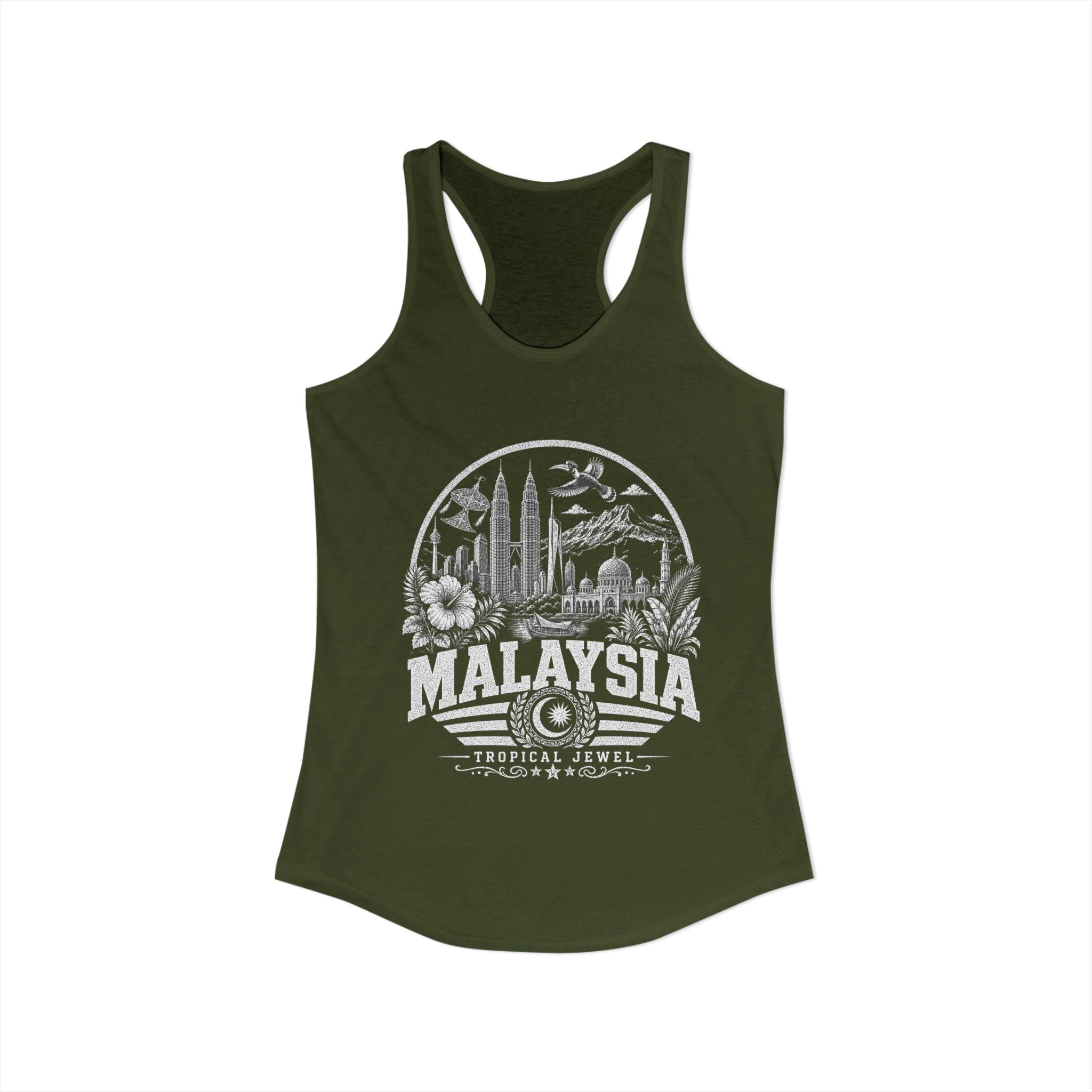 Malaysia Tropical Jewel Women's Tank Top