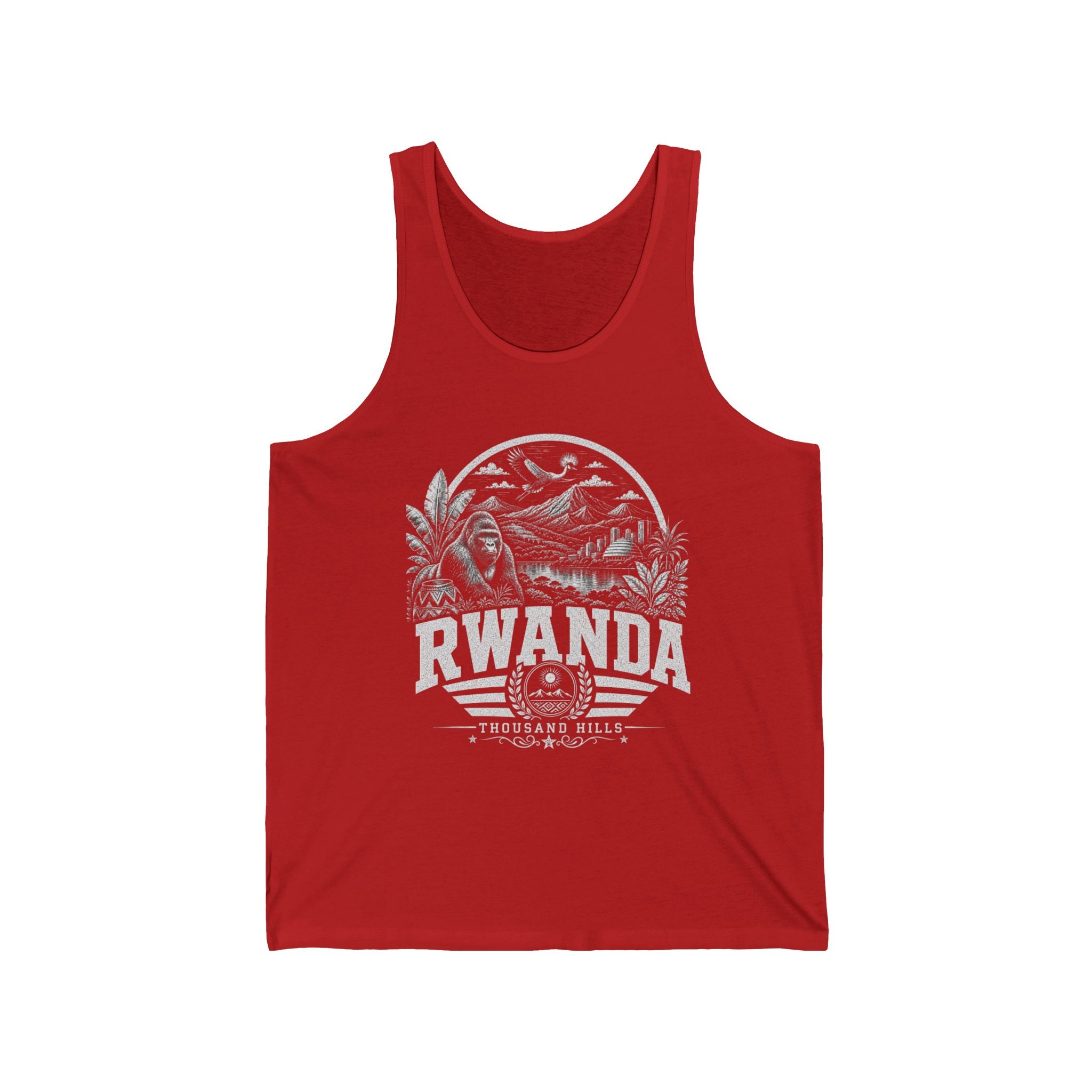 Rwanda Thousand Hills Men's Tank Top