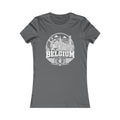 Belgium vintage landmarks women's tee — iconic landmark design | Nameshi Destinations (view 11)