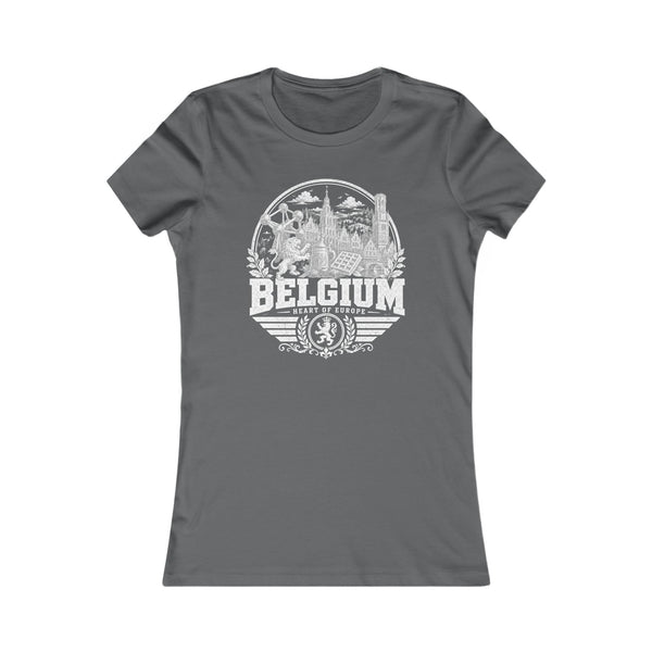 Belgium Heart of Europe Women's Tee