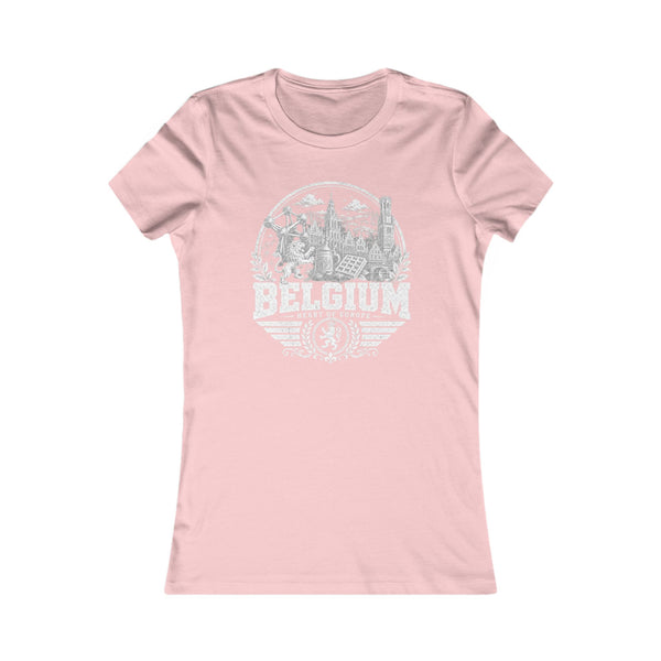Belgium Heart of Europe Women's Tee