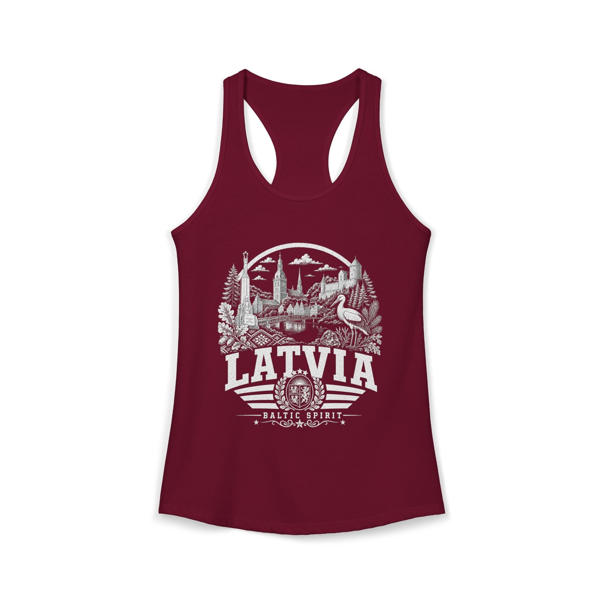 Latvia Baltic Spirit Women's Tank Top