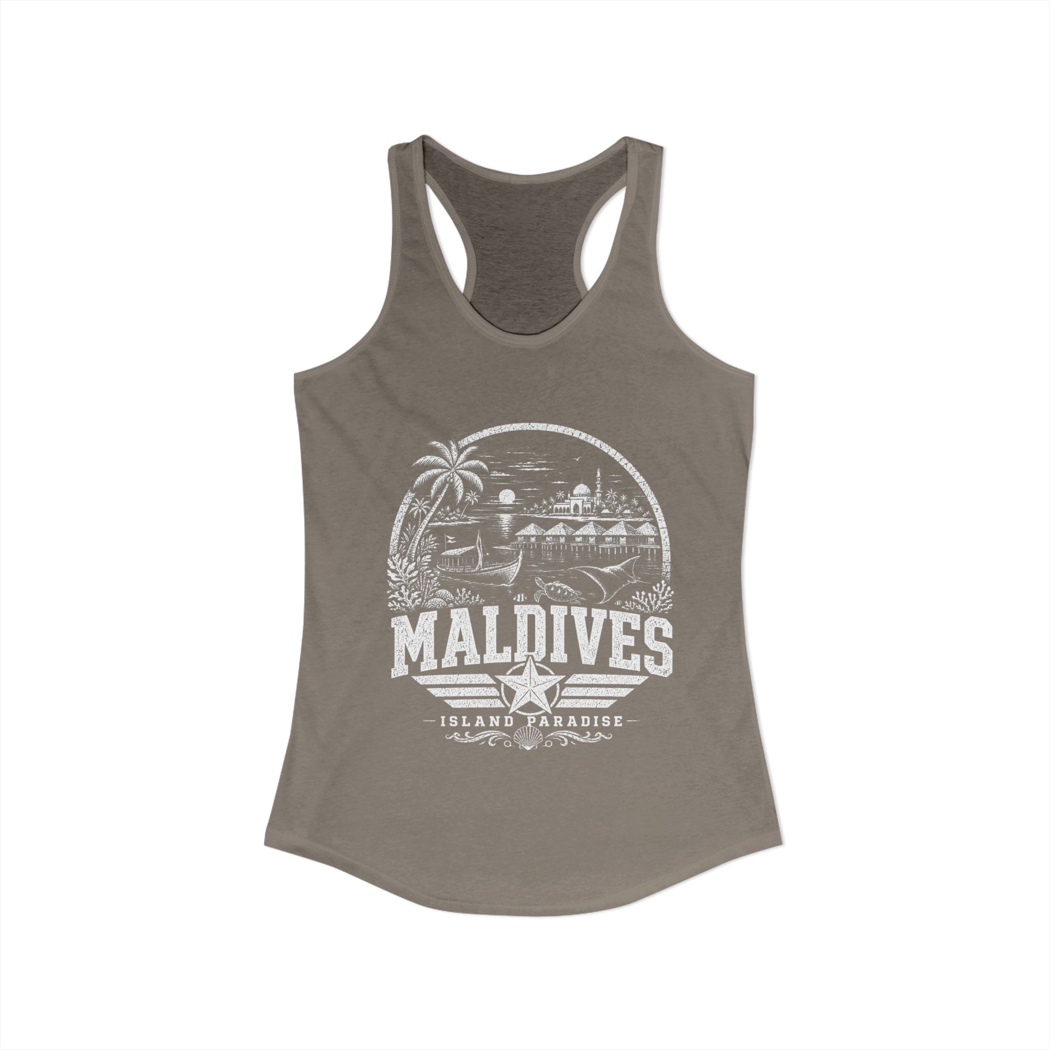 Maldives Island Paradise Women's Tank Top