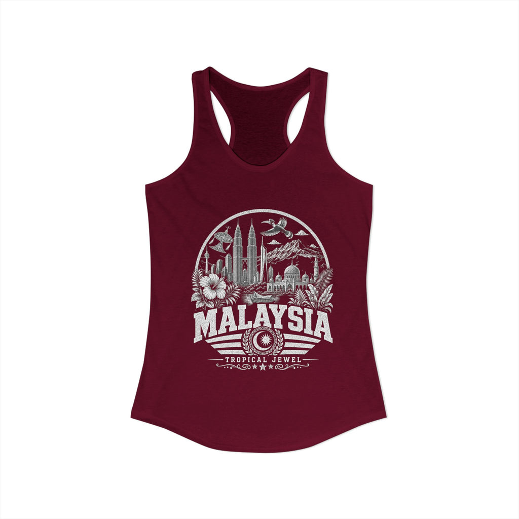 Malaysia Tropical Jewel Women's Tank Top