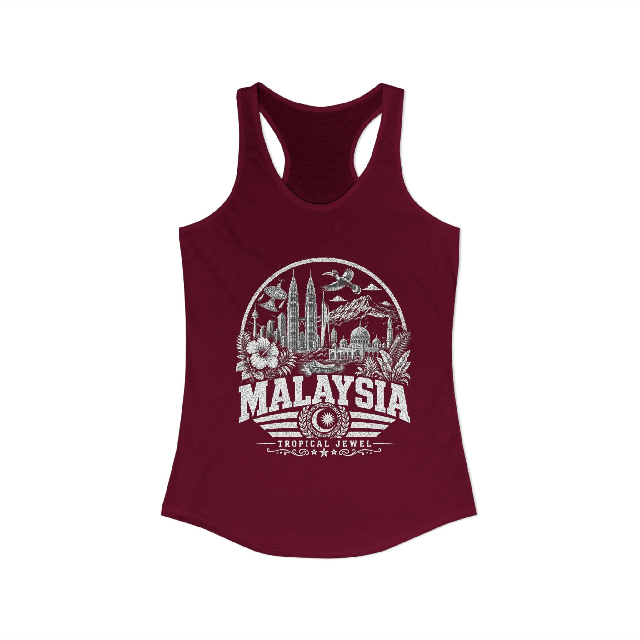 Malaysia Tropical Jewel Women's Tank Top