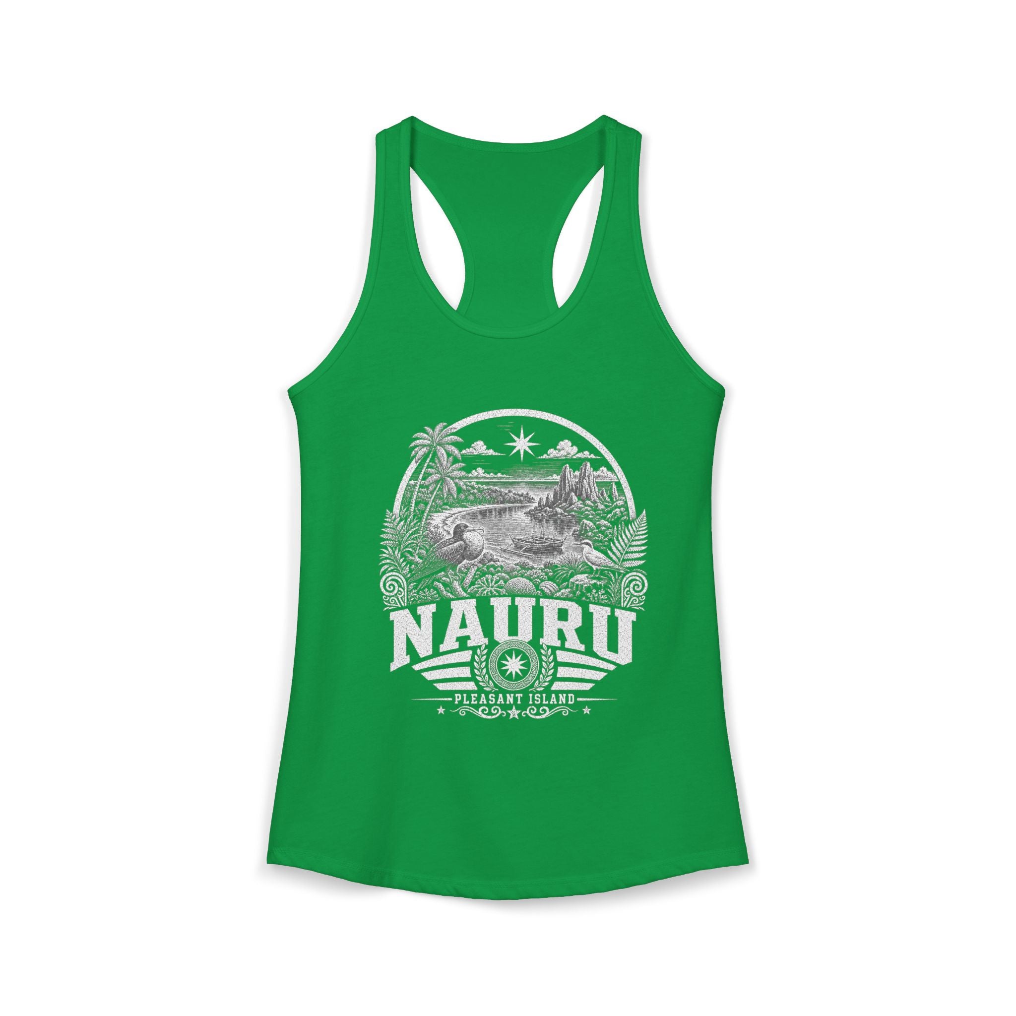 Nauru Pleasant Island Women's Tank Top