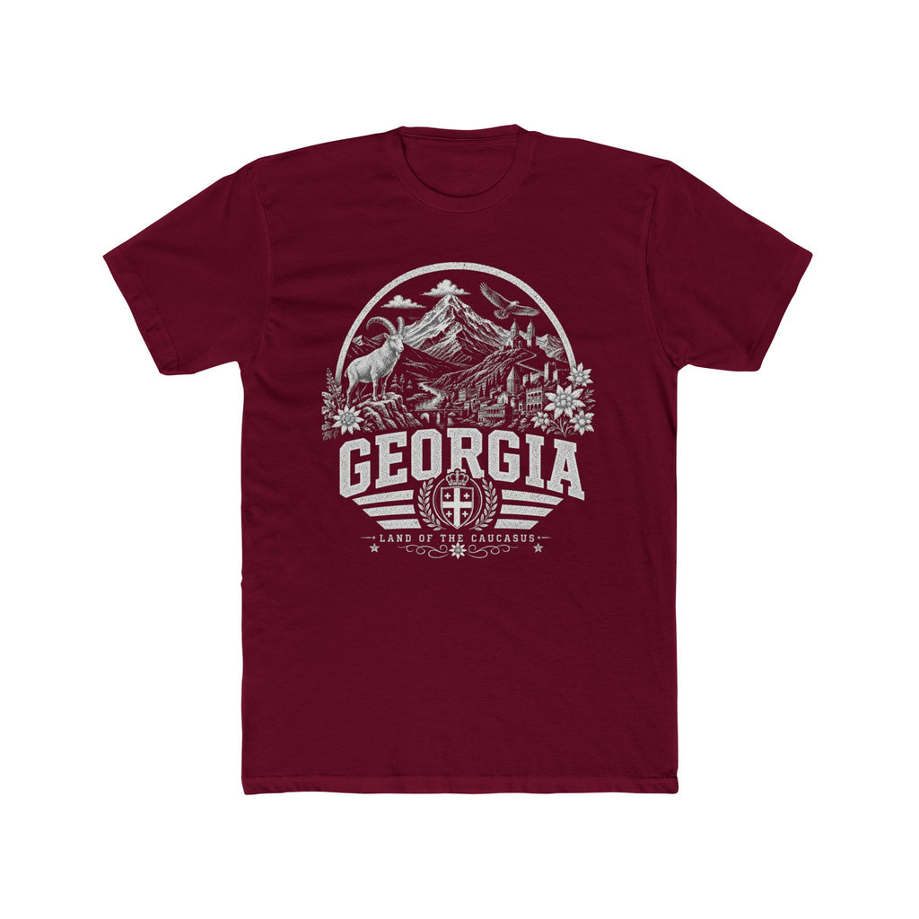 Georgia vintage landmarks men's tee — iconic landmark design | Nameshi Destinations (view 14)