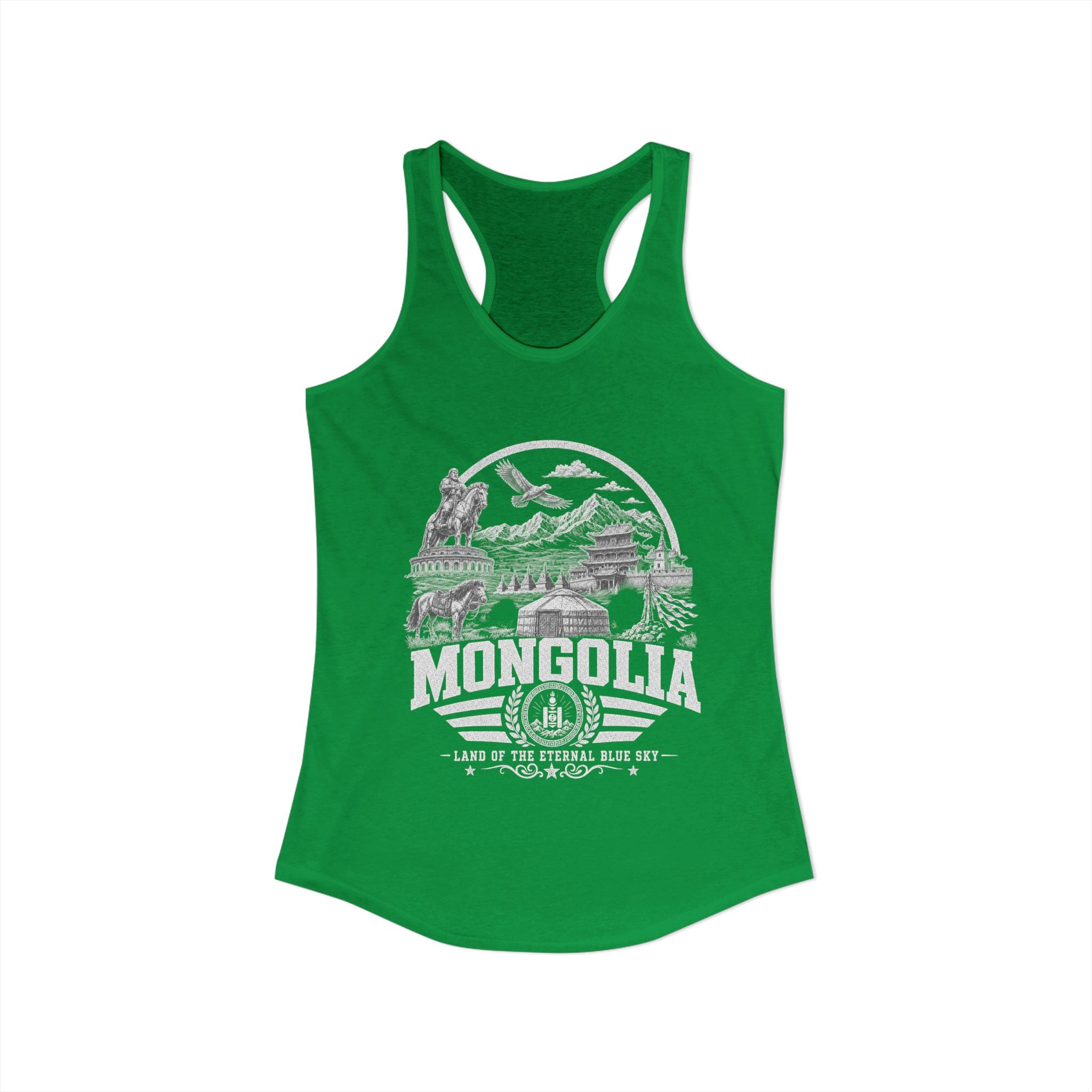 Mongolia Land of the Eternal Blue Sky Women's Tank Top