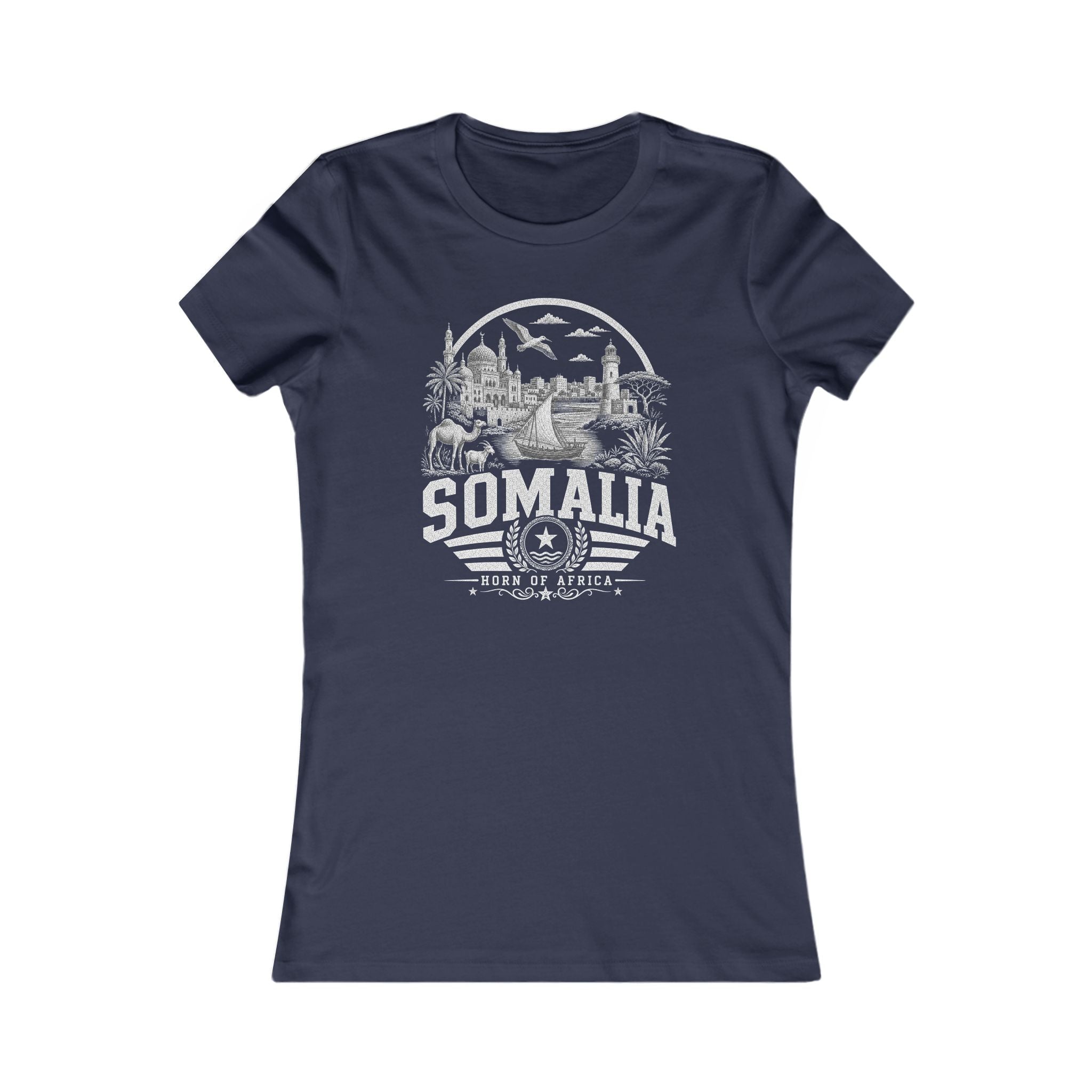Camiseta Feminina Chifre da África Somália