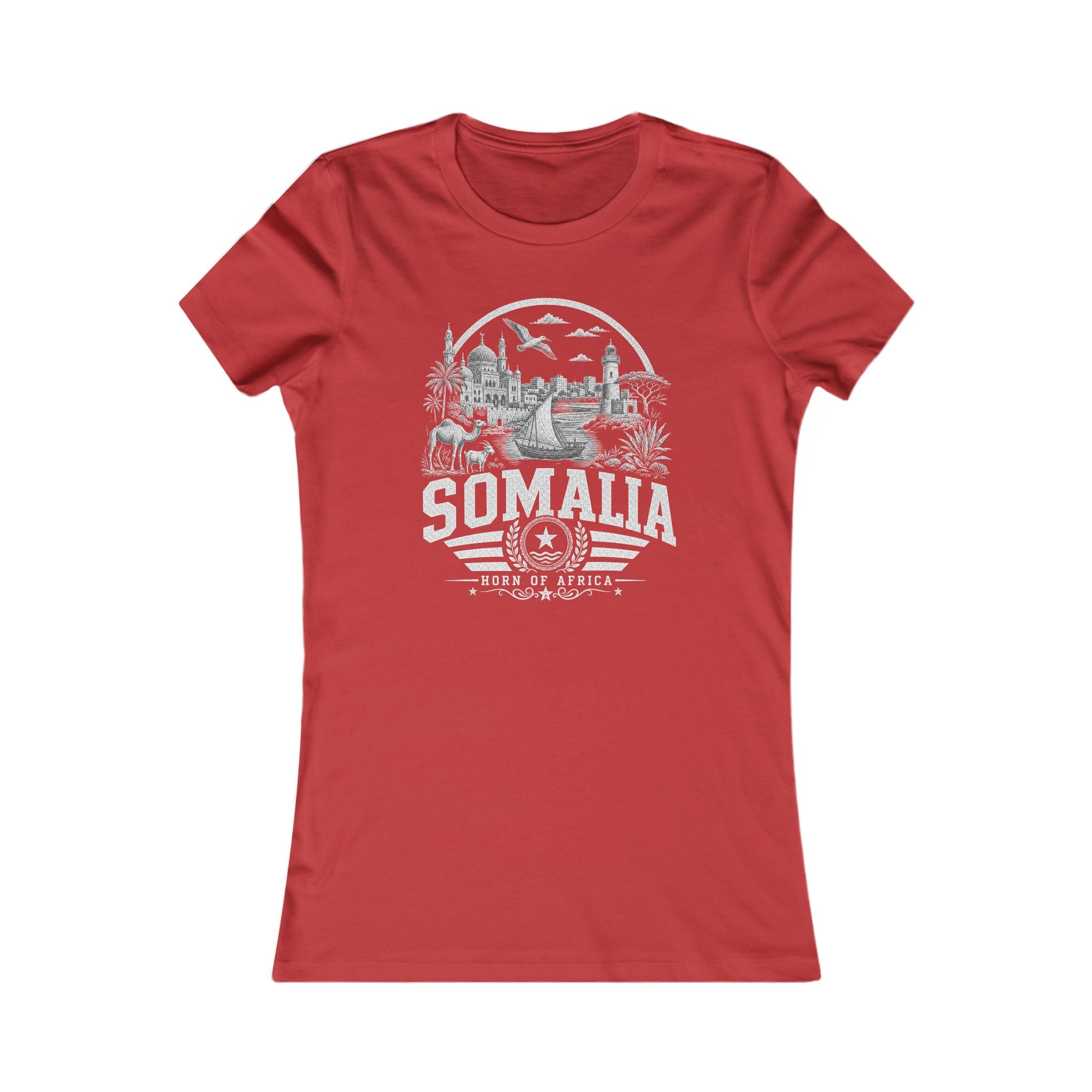 Camiseta Feminina Chifre da África Somália