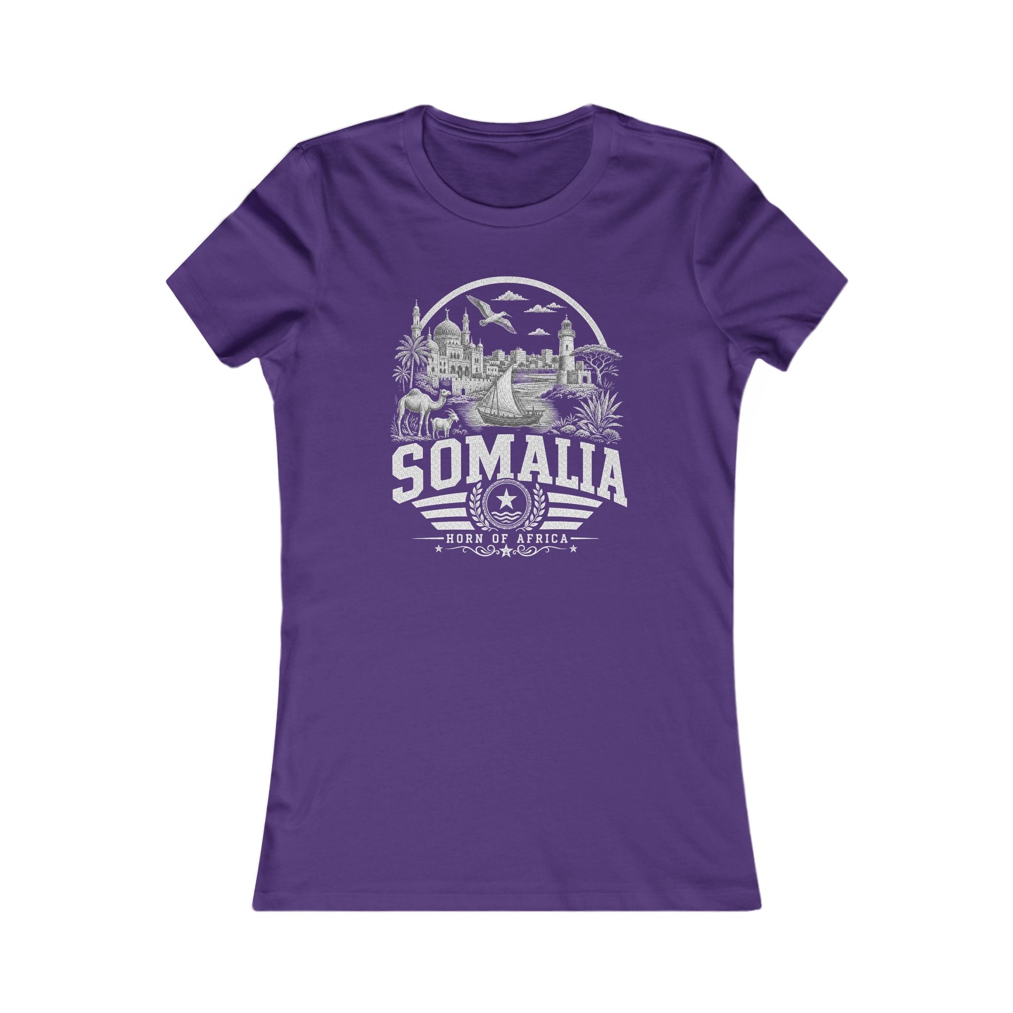 Camiseta Feminina Chifre da África Somália