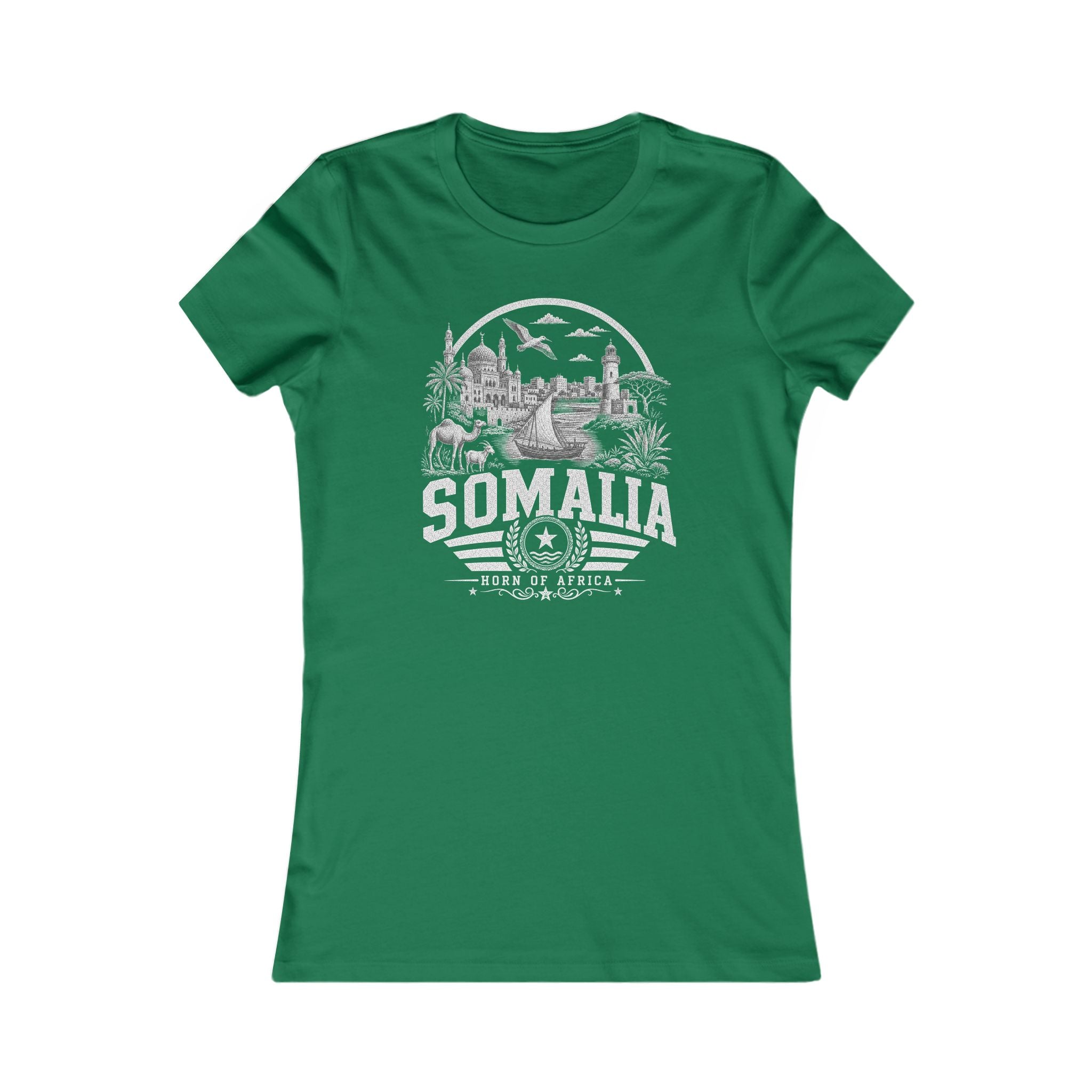Camiseta Feminina Chifre da África Somália
