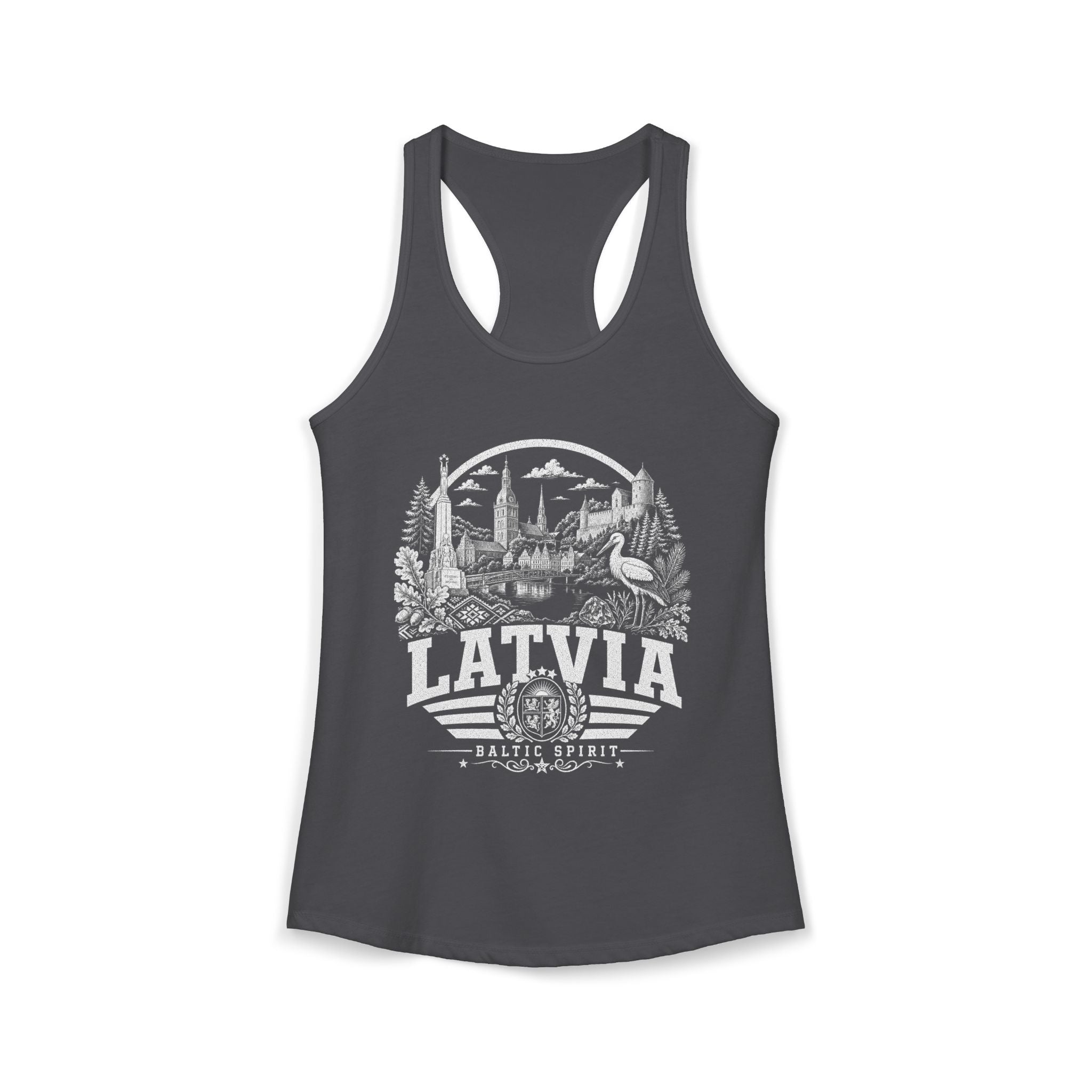 Latvia Baltic Spirit Women's Tank Top