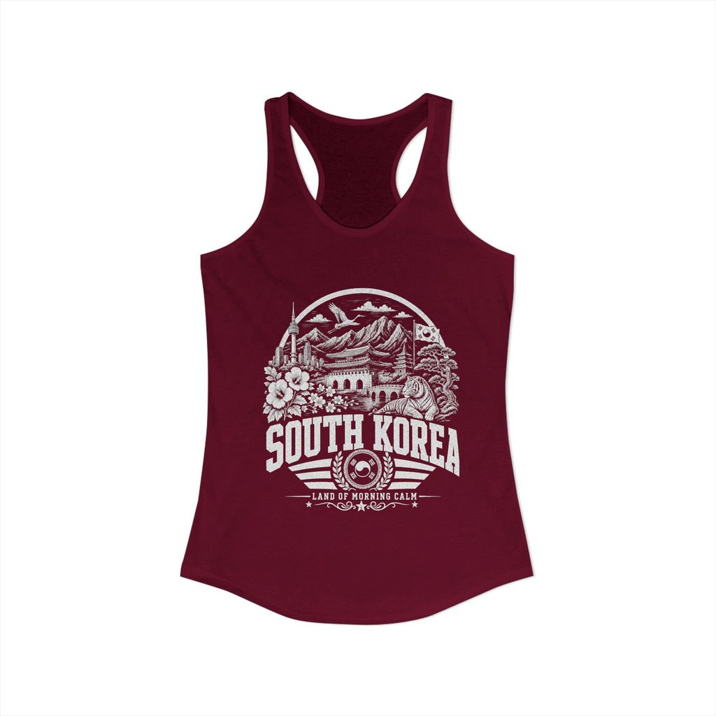 South Korea Land of Morning Calm Women's Tank Top