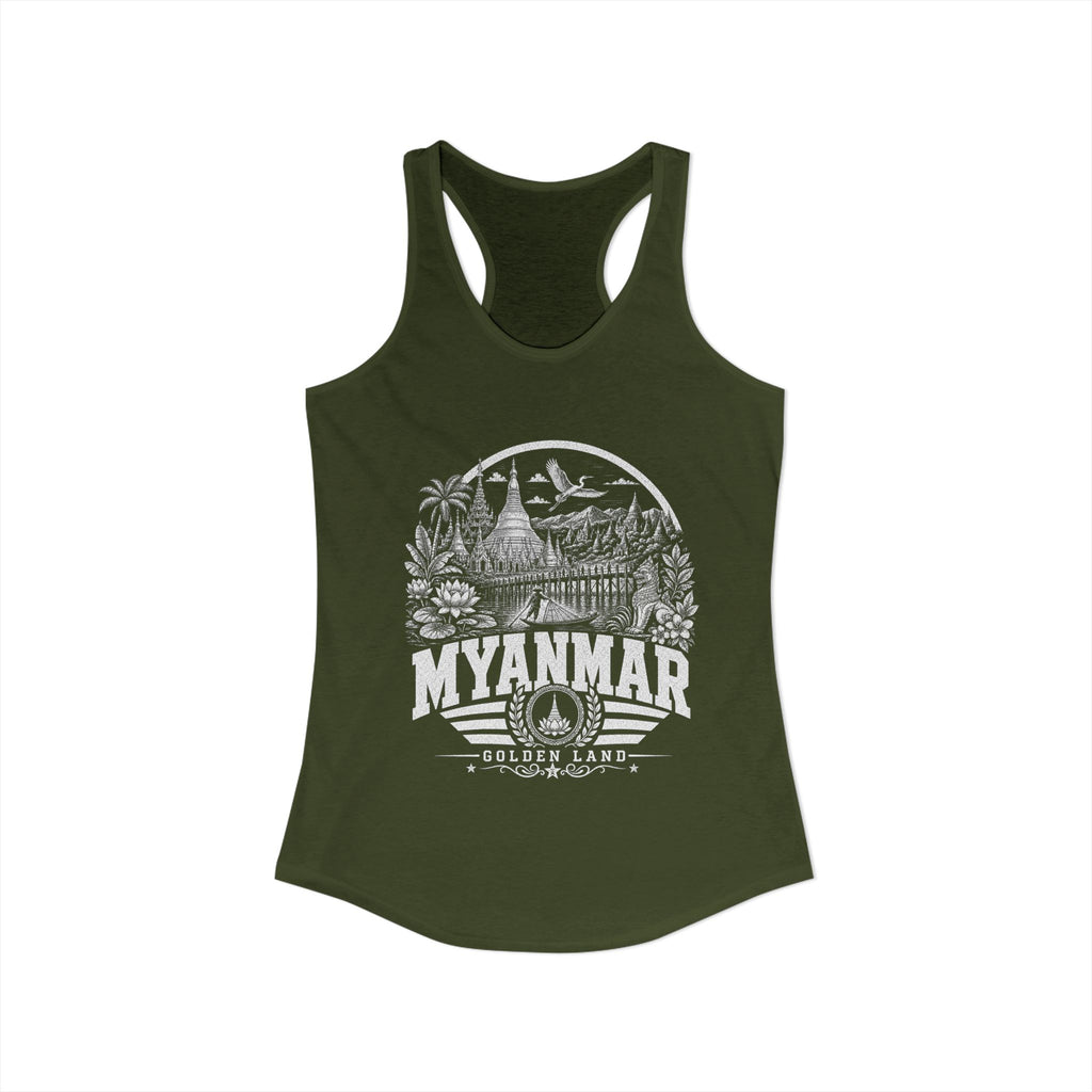 Myanmar Golden Land Women's Tank Top