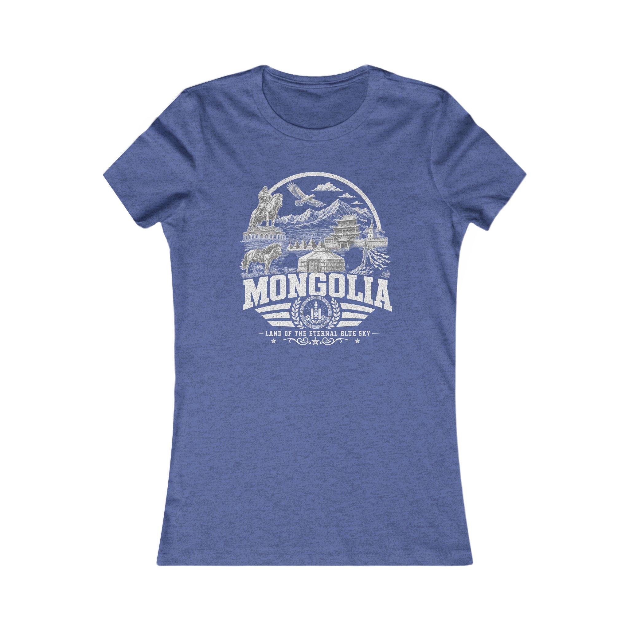 Mongolia Land of the Eternal Blue Sky Men's Tee