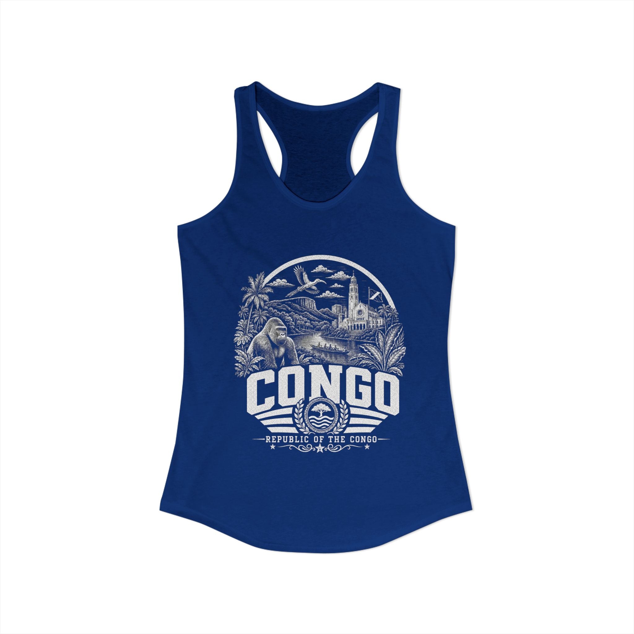 Republic of the Congo Congo River Spirit Women's Tank Top