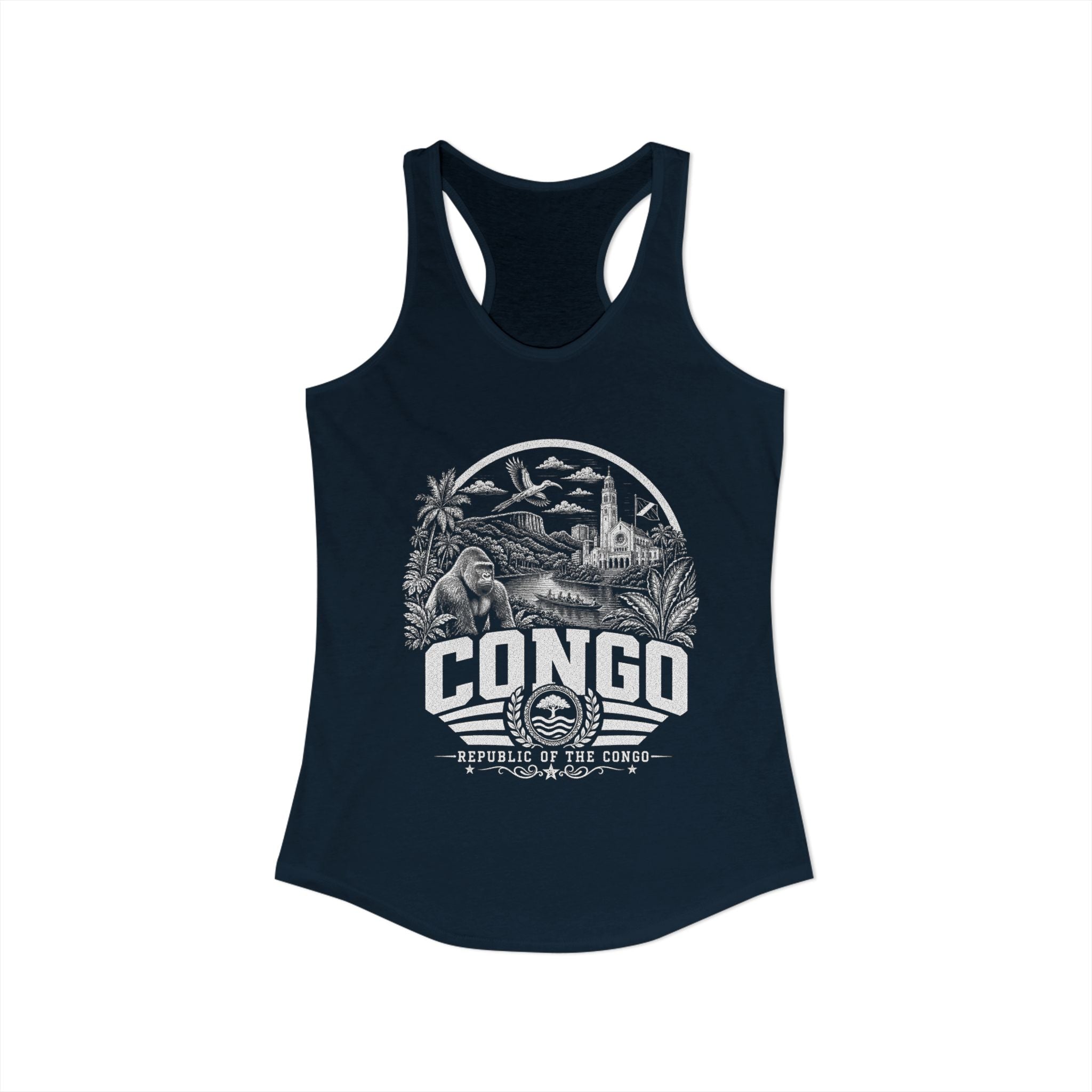 Republic of the Congo Congo River Spirit Women's Tank Top