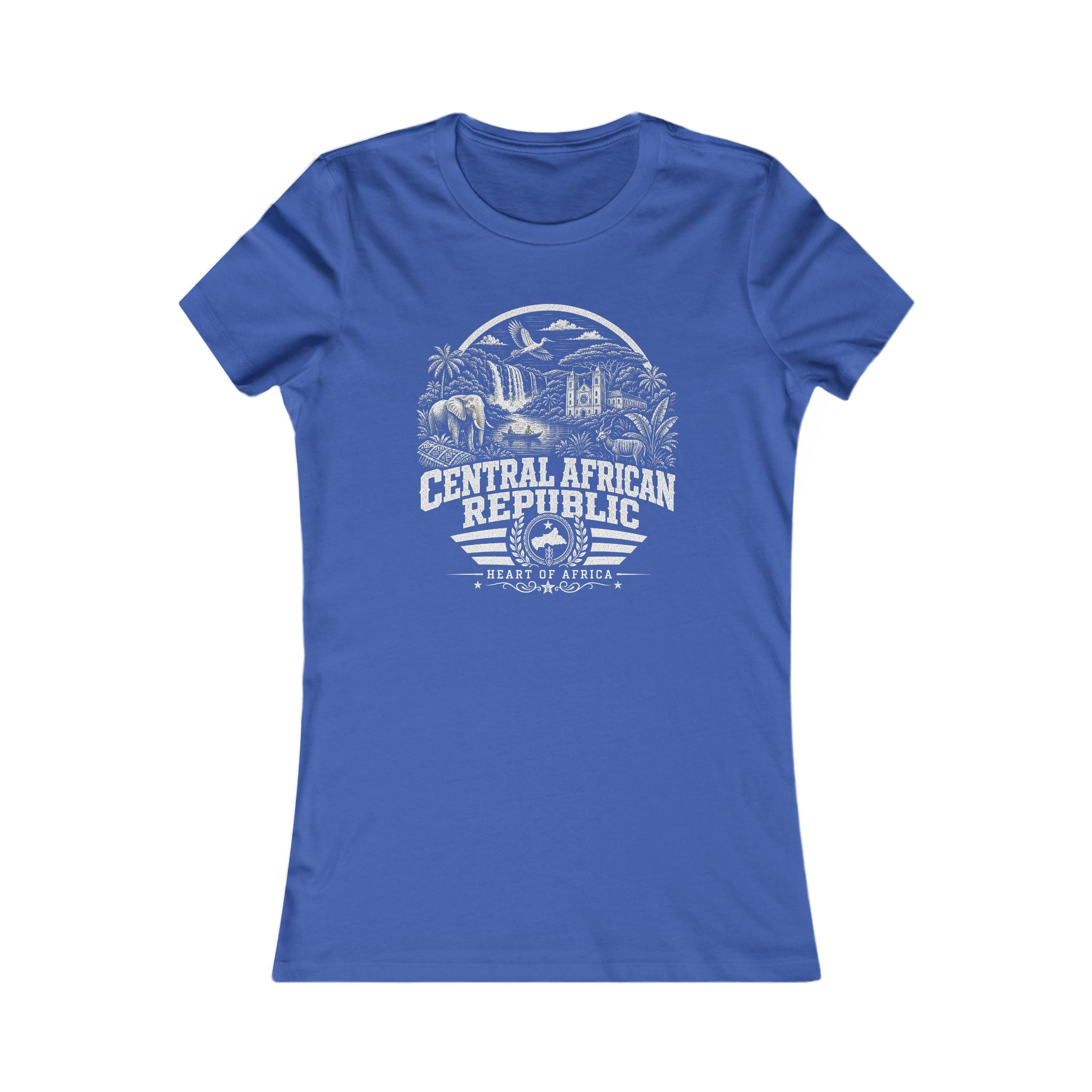 Central African Republic Heart of Africa Women's Tee