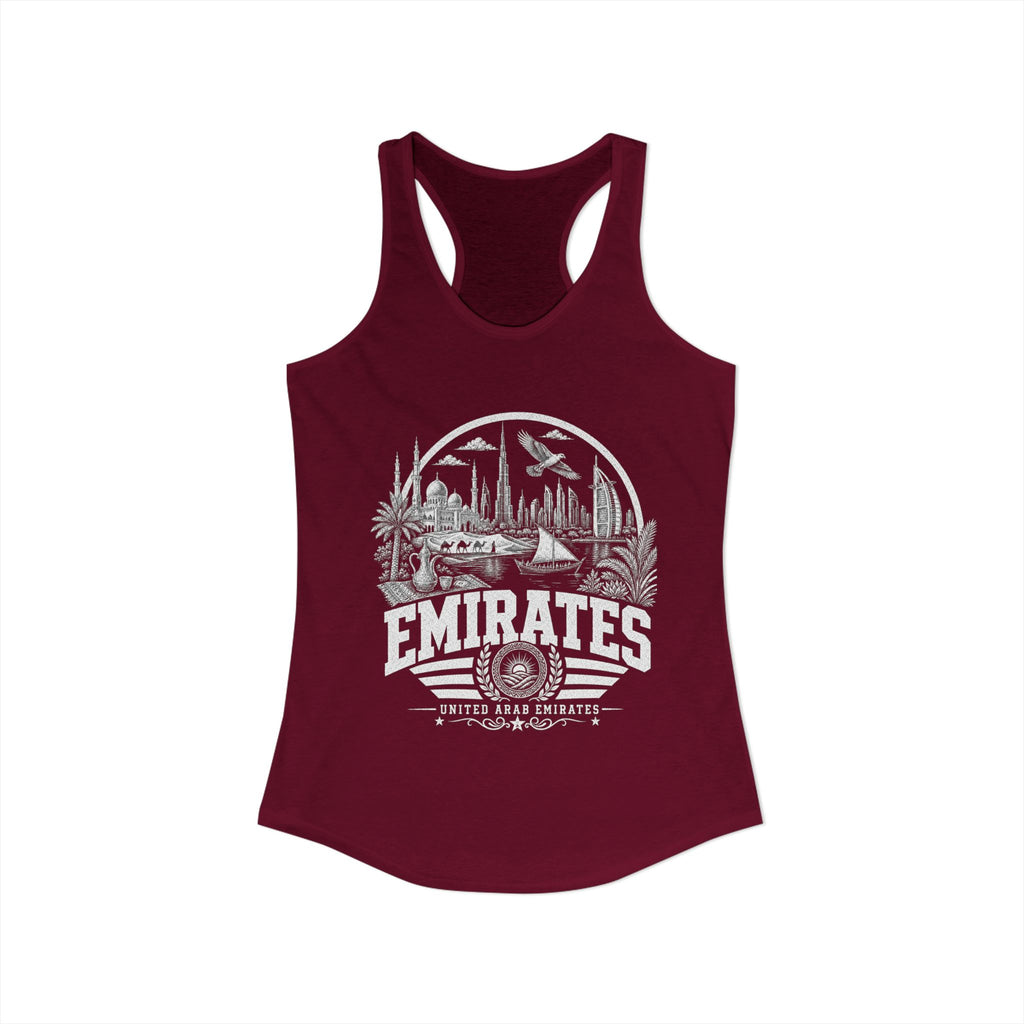 United Arab Emirates Jewel of the Gulf Women's Tank Top