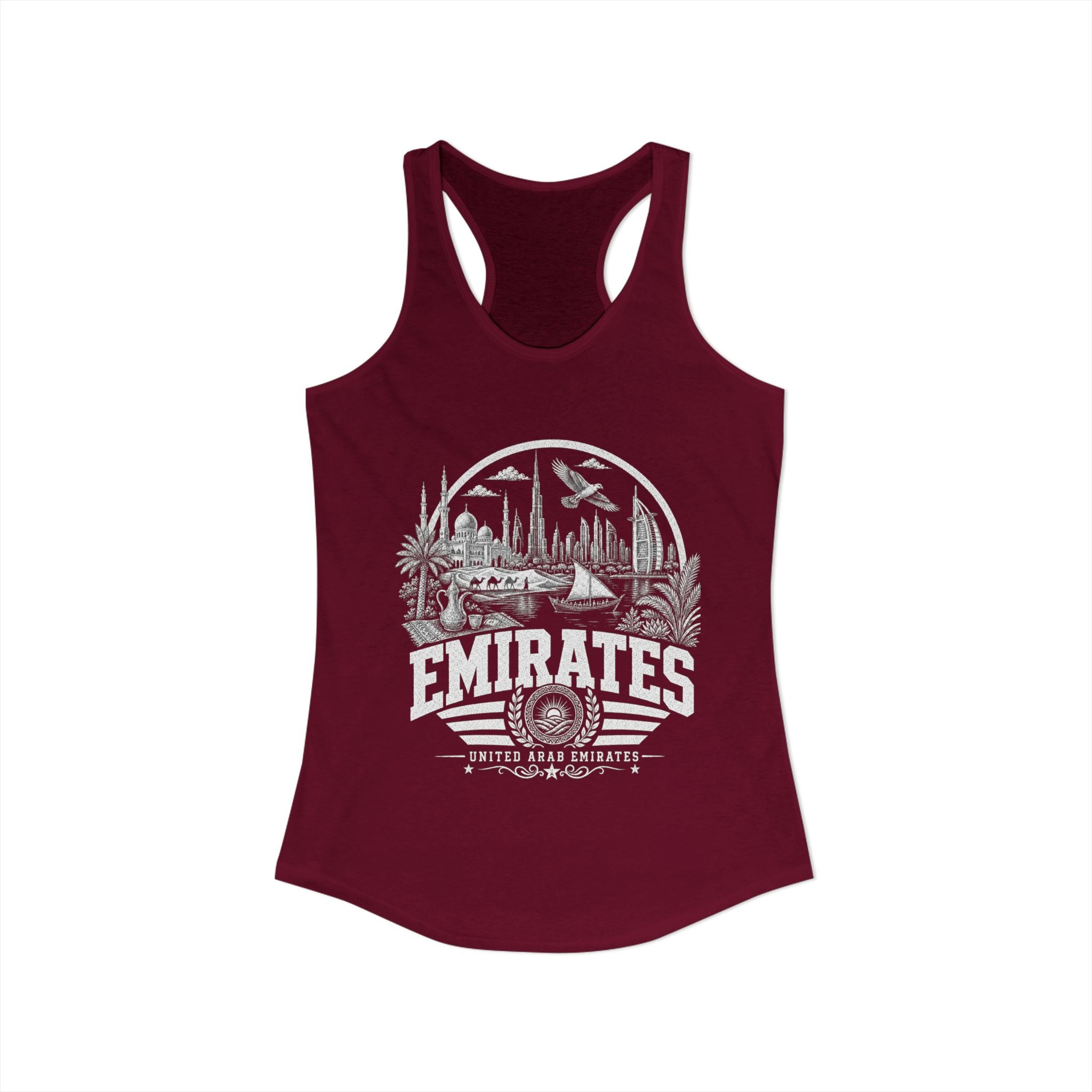 United Arab Emirates Jewel of the Gulf Women's Tank Top