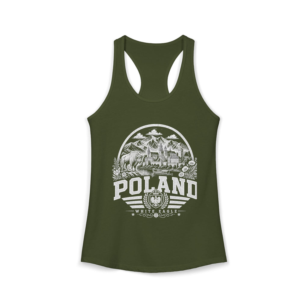 Poland White Eagle Women's Tank Top