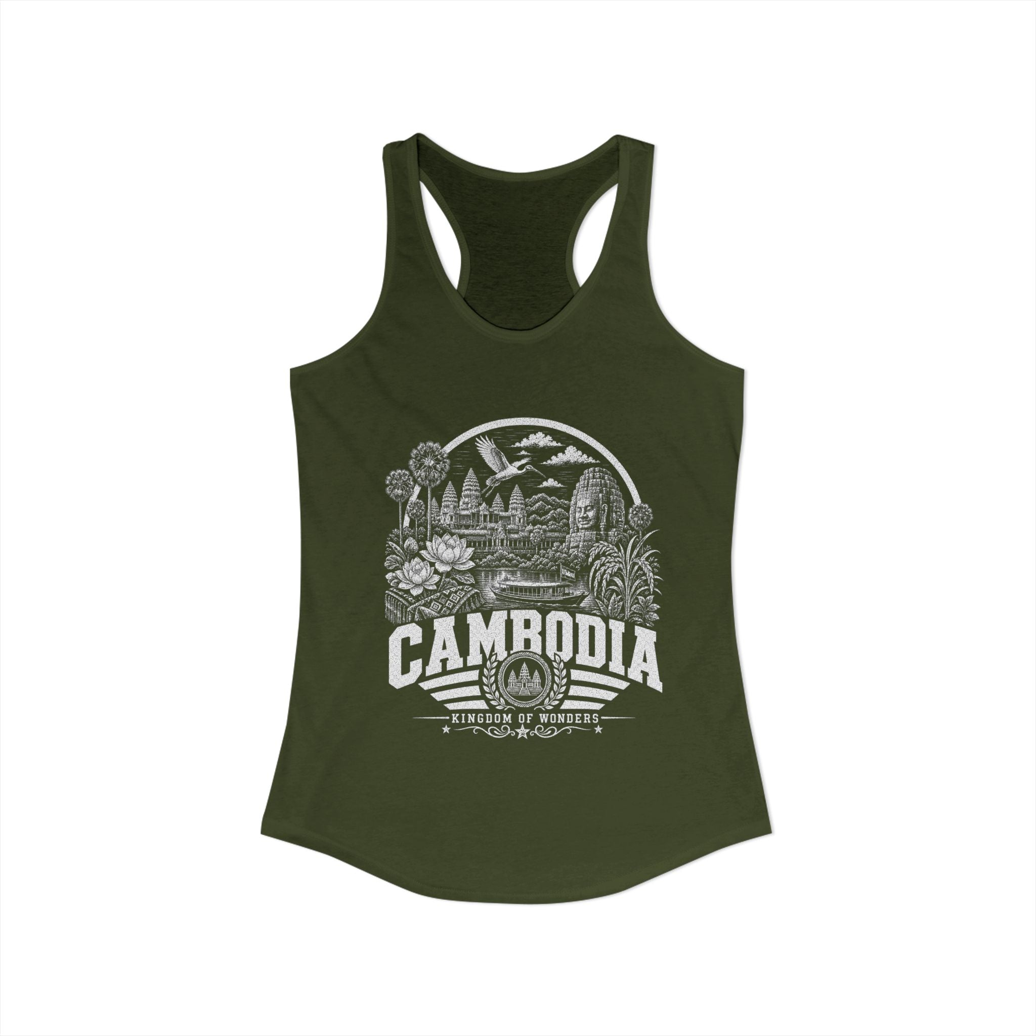 Cambodia Kingdom of Wonders Women's Tank Top