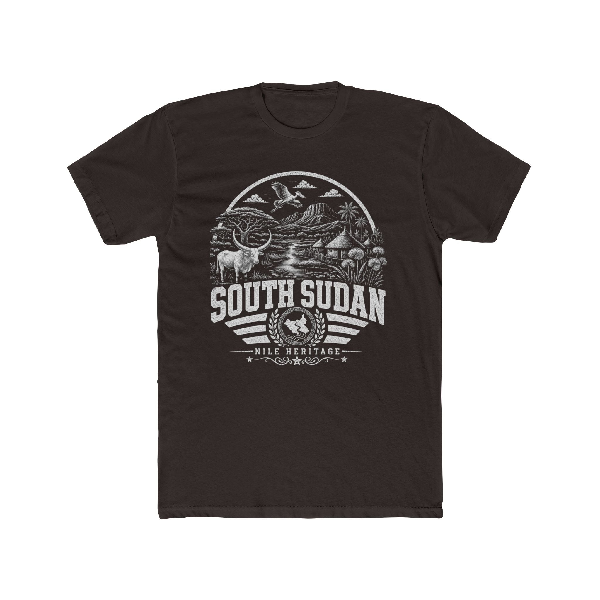 Camiseta Masculina South Sudan Nile Heritage
