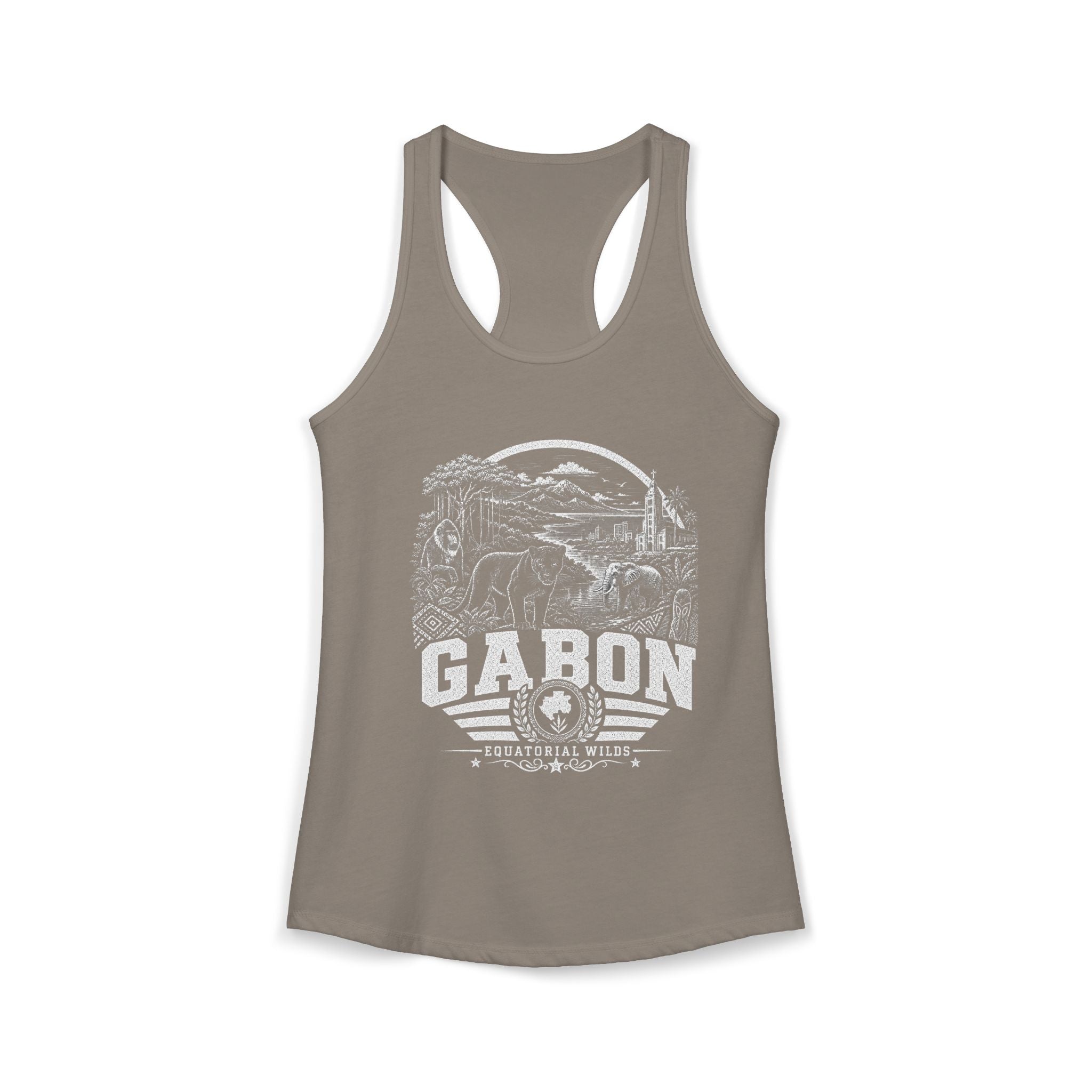Gabon Equatorial Wilds Women's Tank Top