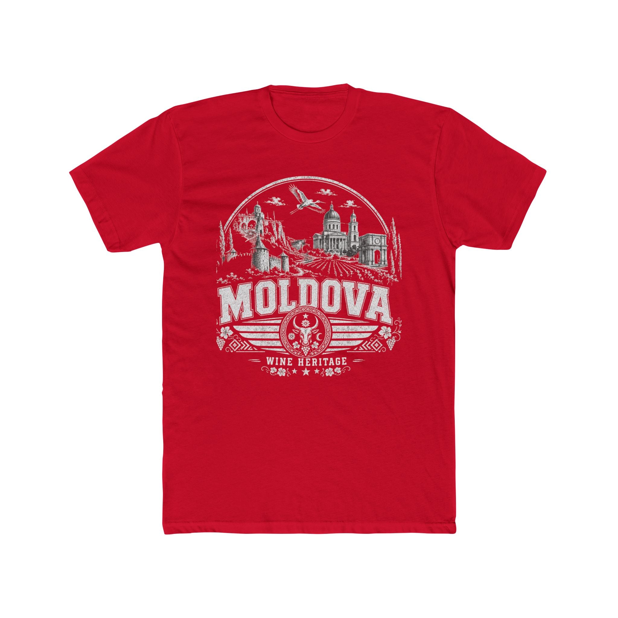 Moldova vintage landmarks men's tee — iconic landmark design | Nameshi Destinations (view 15)