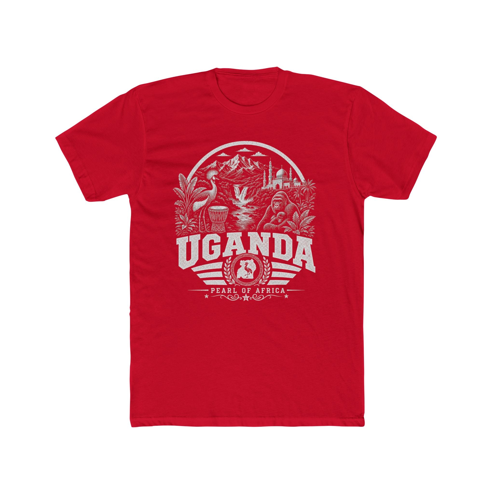 Uganda Pearl of Africa Men's Tee