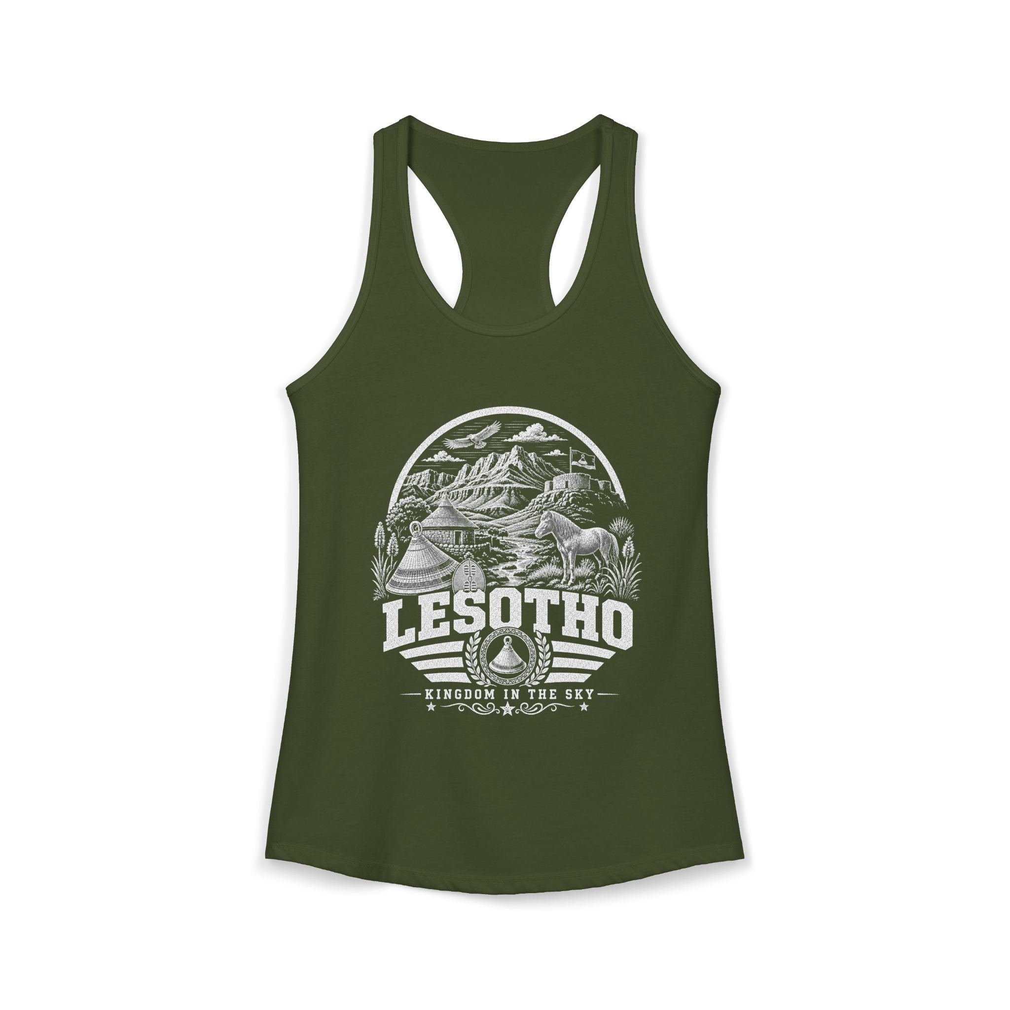 Lesotho Kingdom in the Sky Women's Tank Top