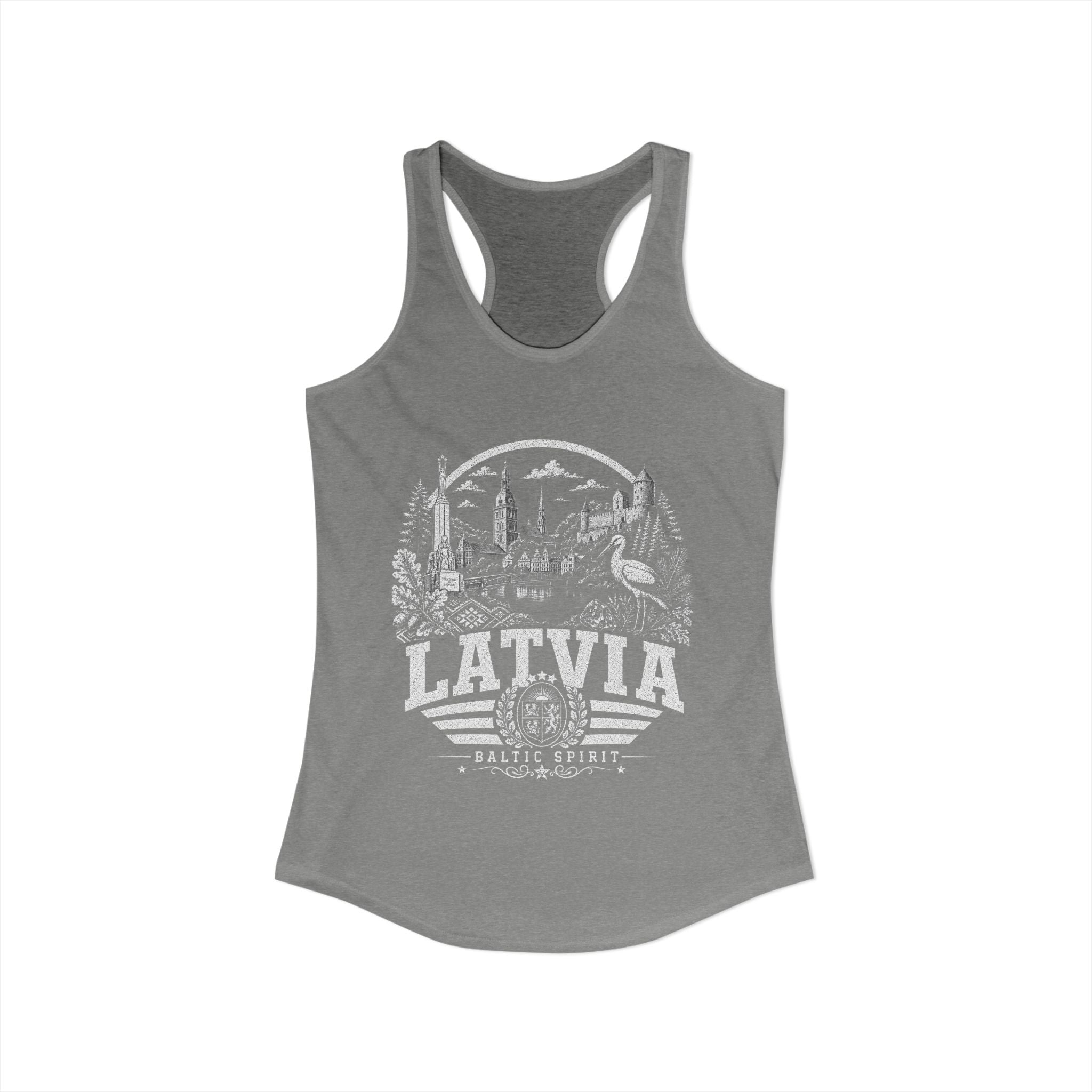 Latvia Baltic Spirit Women's Tank Top
