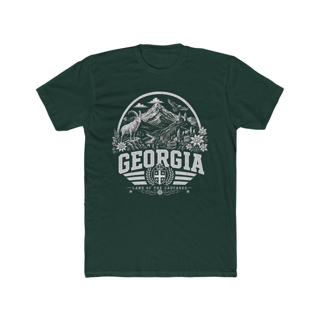 Georgia vintage landmarks men's tee — iconic landmark design | Nameshi Destinations (view 7)