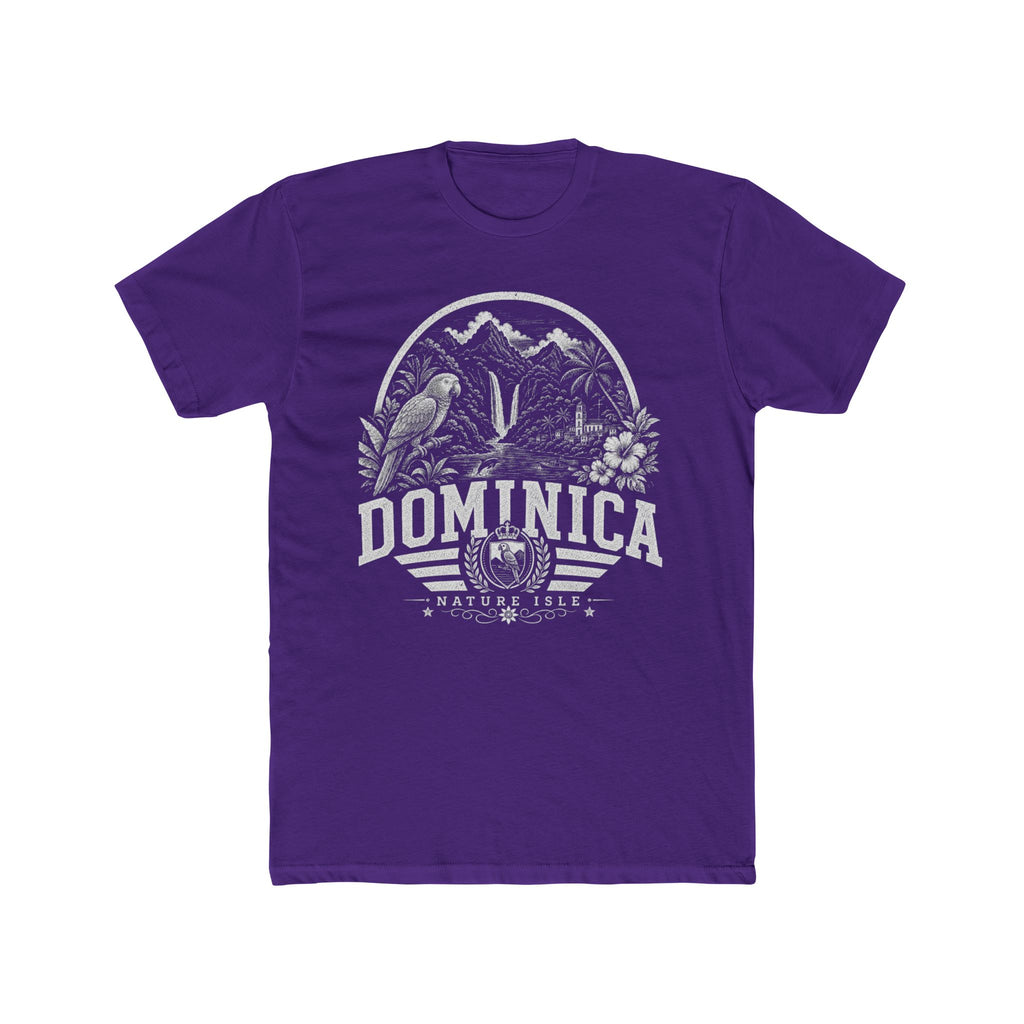 Dominica vintage landmarks men's tee — iconic landmark design | Nameshi Destinations (view 13)