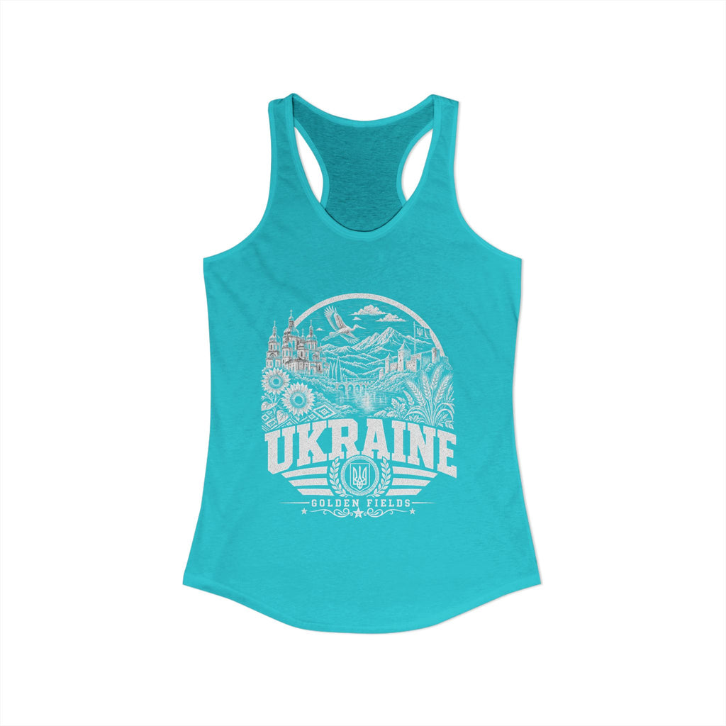 Ukraine Golden Fields Women's Tank Top