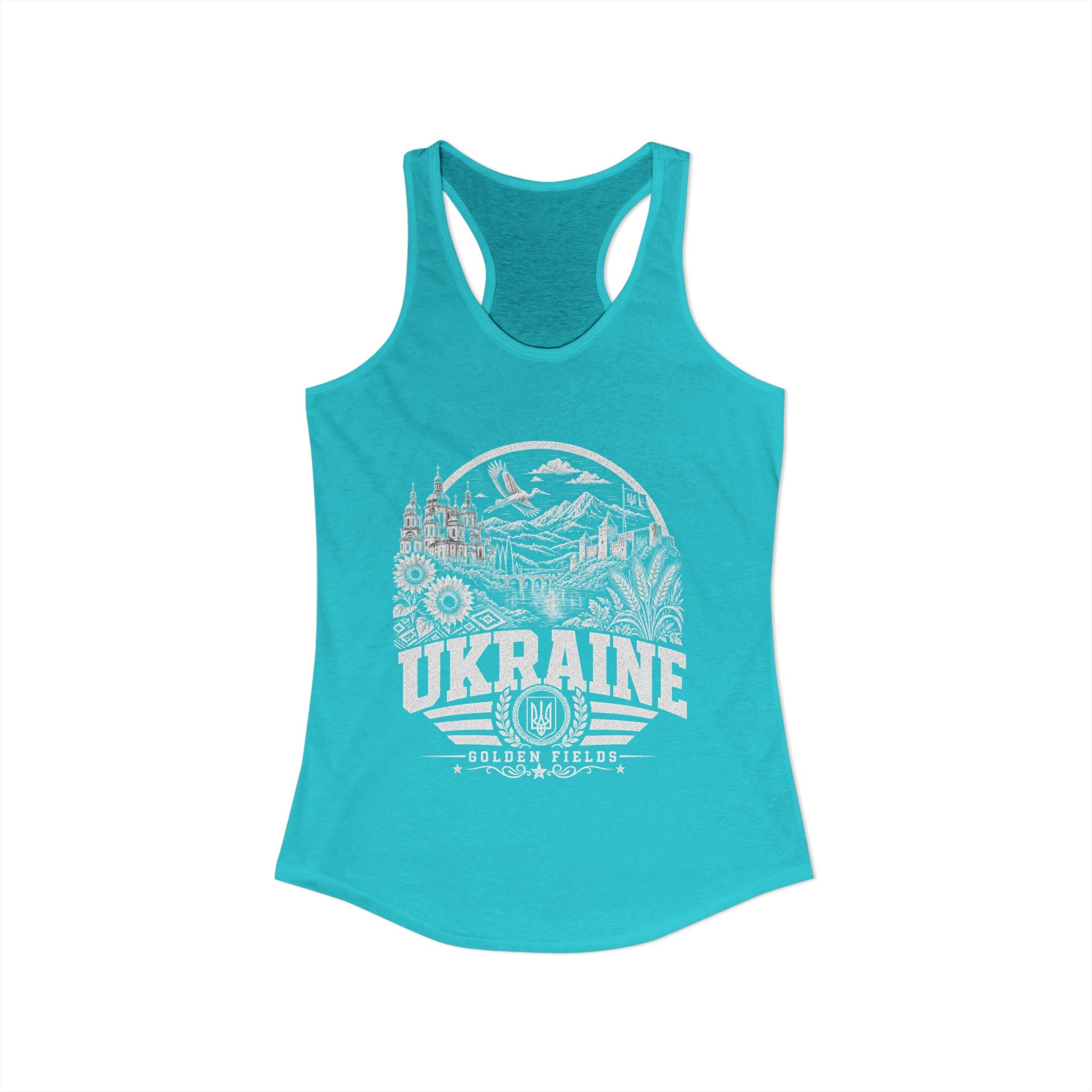 Ukraine Golden Fields Women's Tank Top