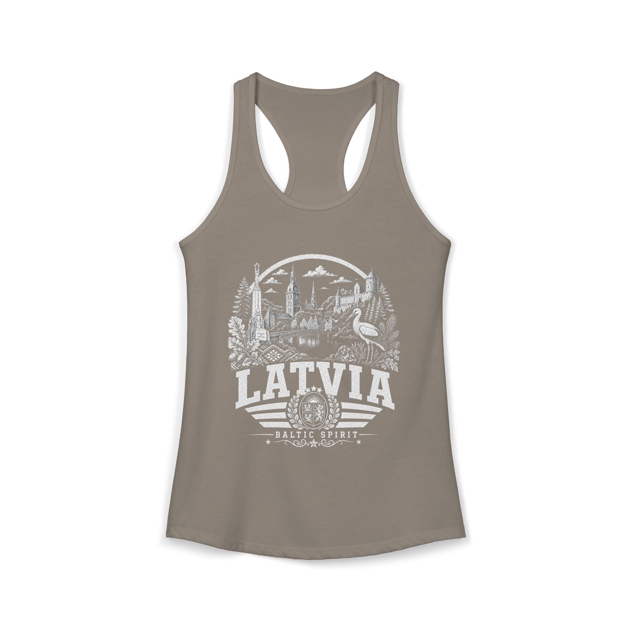 Latvia Baltic Spirit Women's Tank Top
