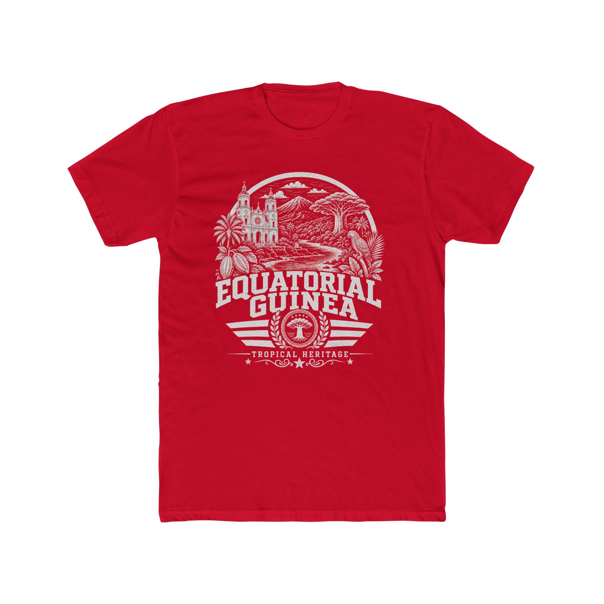 Equatorial Guinea Tropical Heritage Men's Tee